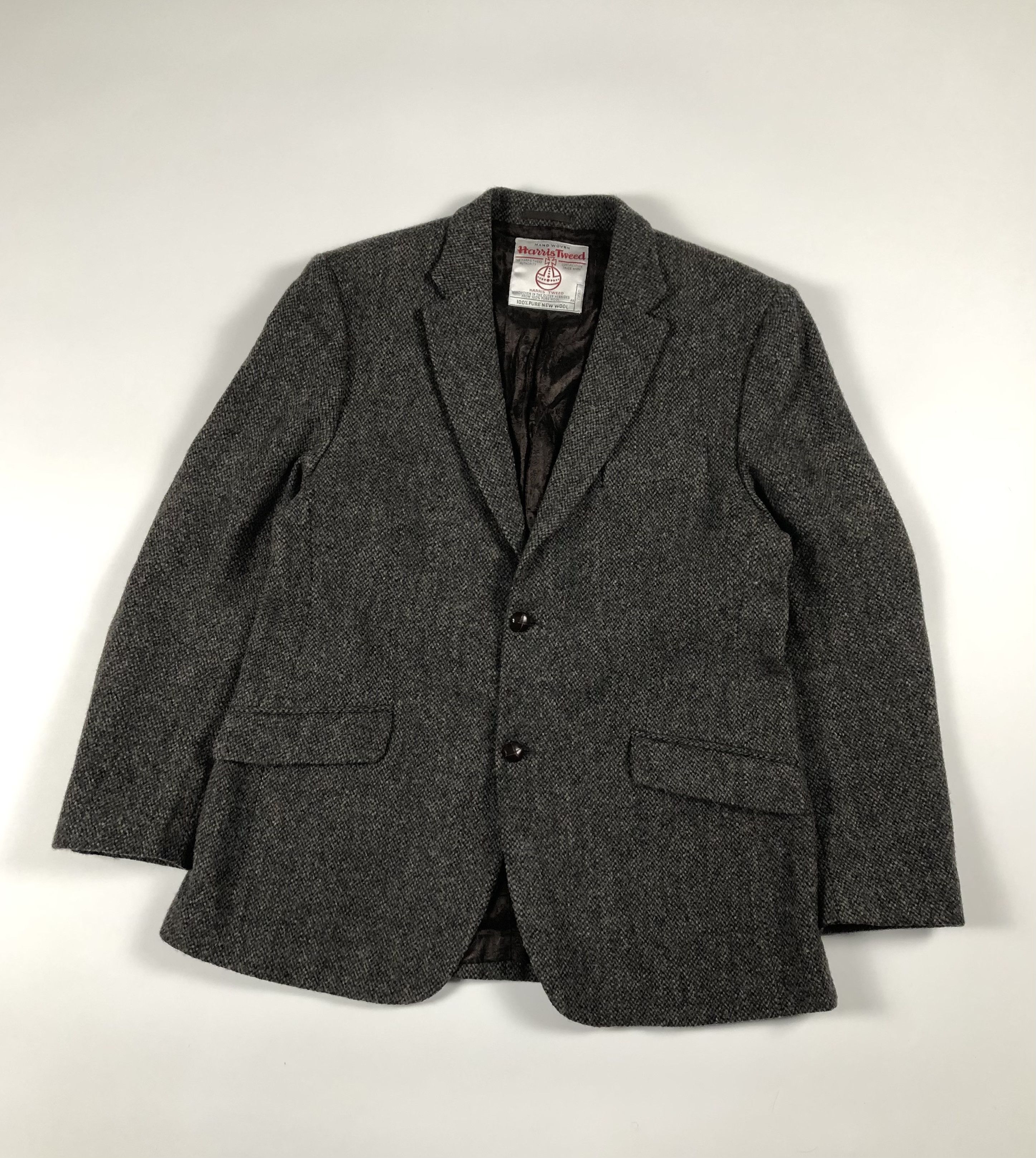 Harris Tweed Harris Tweed Hand Woven Wool Suit Size 44R - 1 Thumbnail
