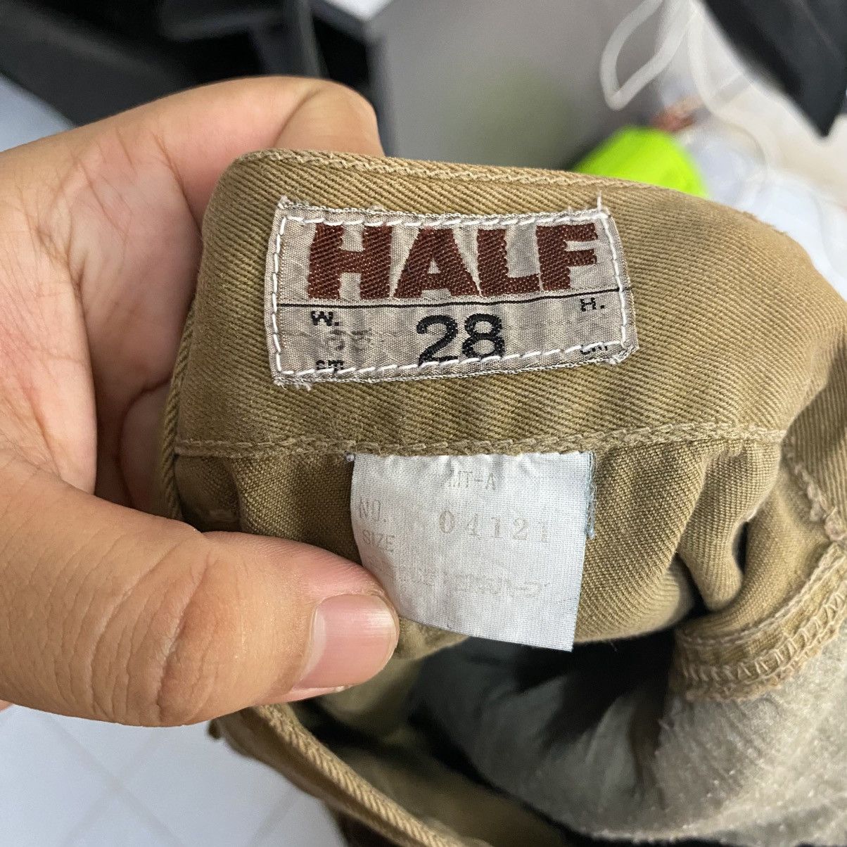 Vintage DL Half Beige cargo vintage Casual Pants #C946 Size 22" - 18 Thumbnail