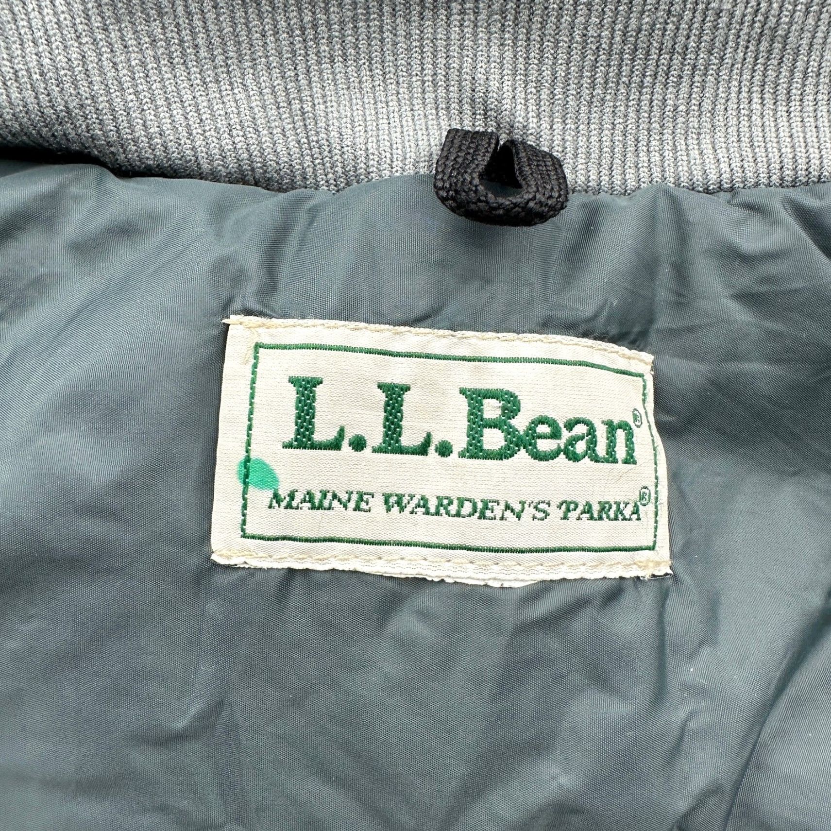Vintage VINTAGE L.L. Bean Maine Wardens Parka Gore-Tex Jacket Mens XL Blue Parka Jacket Zip NO HOOD 80s 90s Mens Size US XL / EU 56 / 4 - 2 Thumbnail