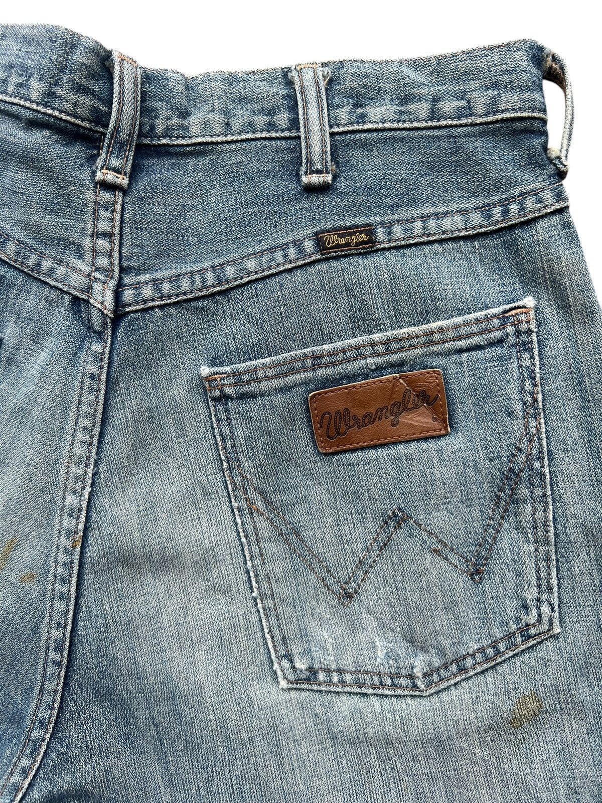 Wrangler Vintage Wrangler Distressed Denim Wide Baggy Jeans 30x30 Size US 30 / EU 46 - 9 Thumbnail