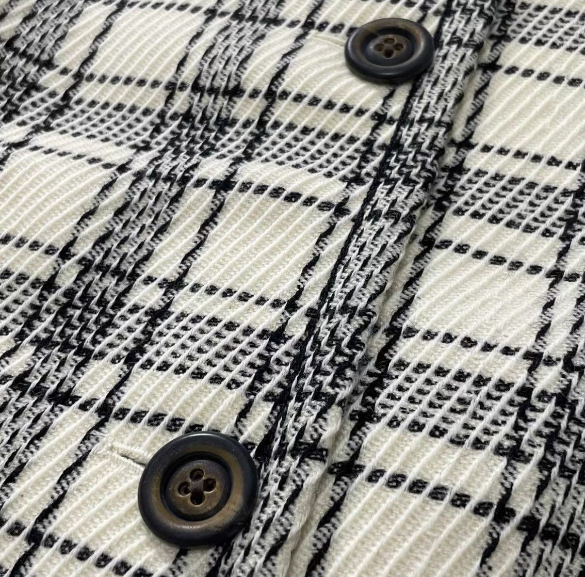 Marni Marni Button Parka Wool Check Button-Down Coat J29 Size US L / EU 52-54 / 3 - 3 Thumbnail