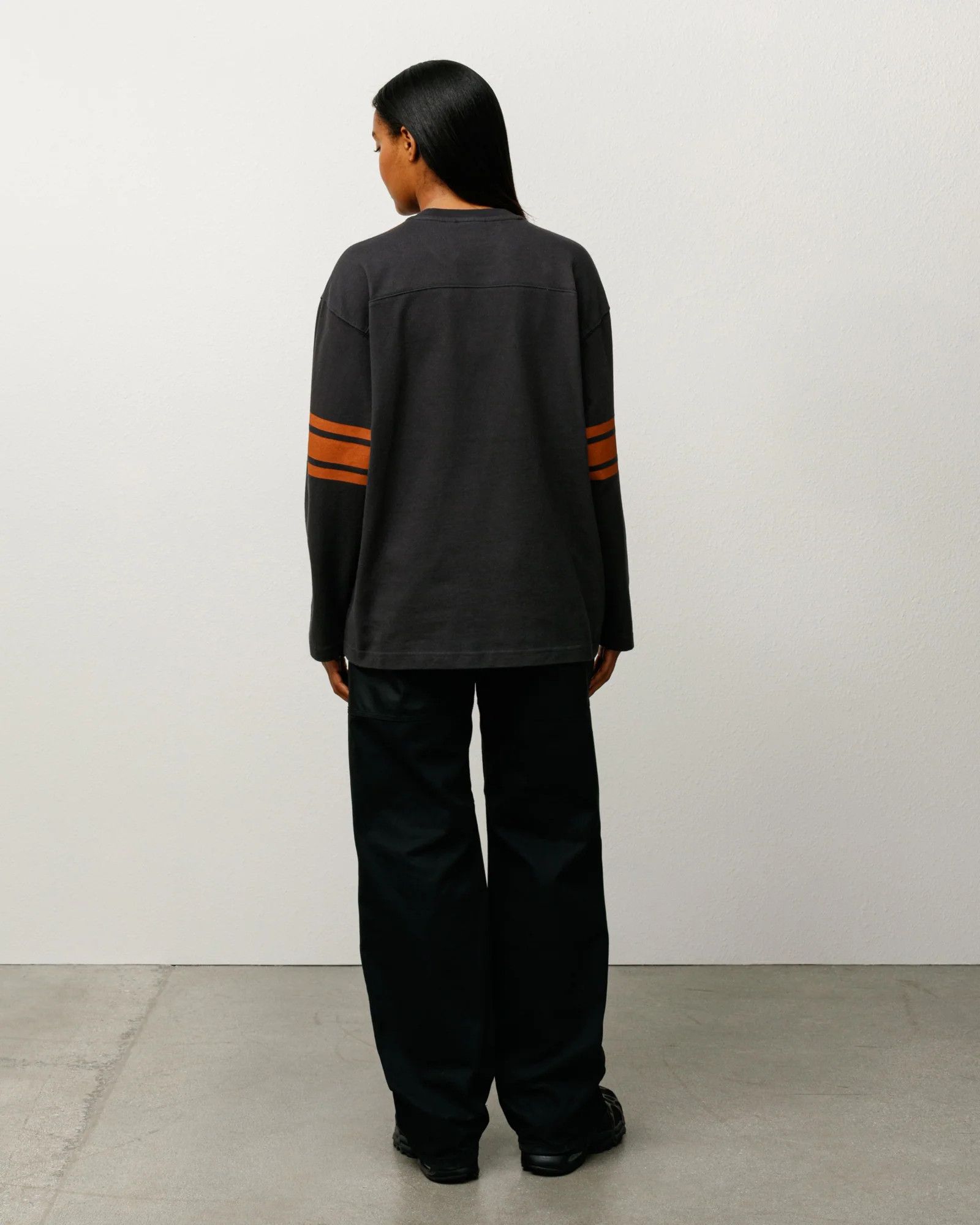 Stussy Stüssy Football Crew Black Size US L / EU 52-54 / 3 - 4 Thumbnail