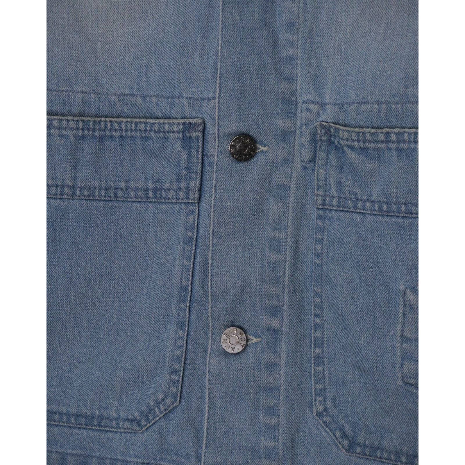 Acne Studios Acne studios fw11 mechanic pearl light blue denim jacket Size US M / EU 48-50 / 2 - 5 Thumbnail