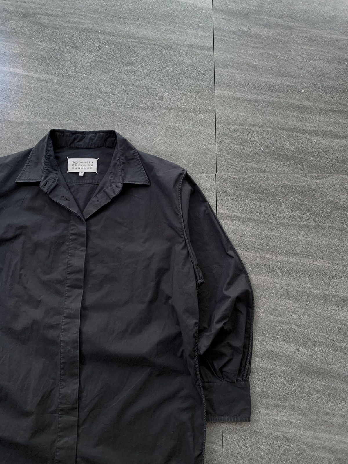 Maison Margiela FREE TAX! Side String Longsleeve Shirts Size US S / EU 44-46 / 1 - 3 Thumbnail