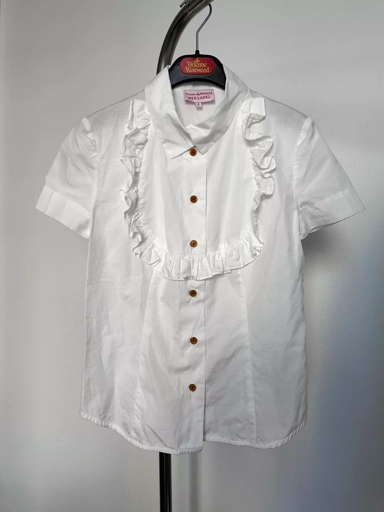 Vivienne Westwood Vivienne Westwood Shirt with puffed sleeves T-shirt Size S / US 4 / IT 40 - 1 Thumbnail