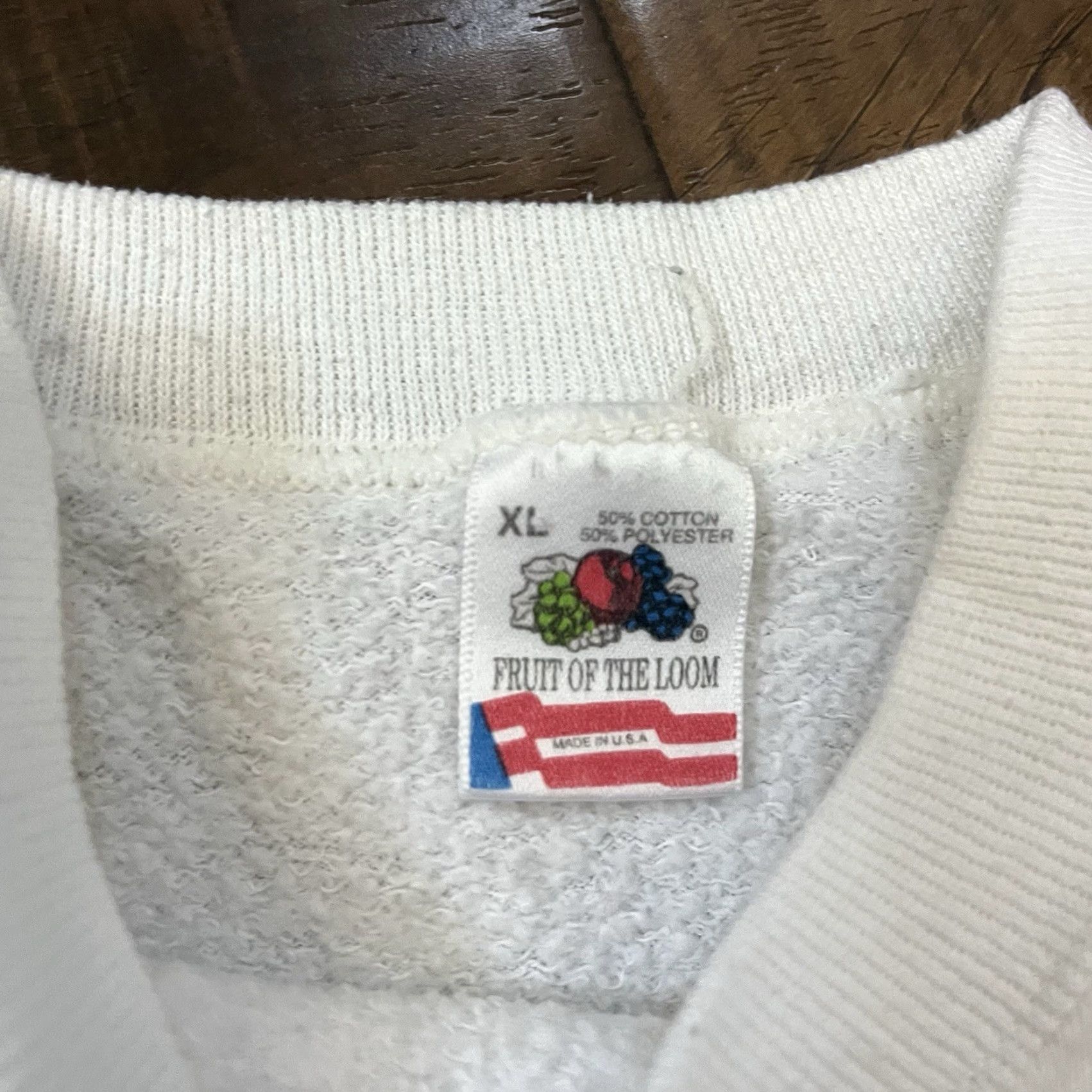 Fruit Of The Loom VINTAGE Fruit of the Loom MS Walk 1993 Sweatshirt XL White Unisex Adults Pullover Multiple Sclerosis Awareness Size US XL / EU 56 / 4 - 3 Thumbnail