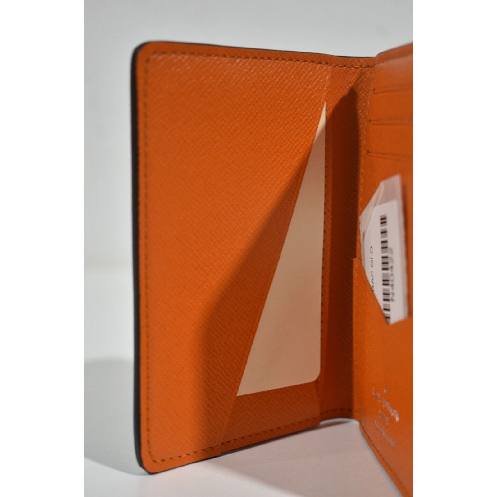 Louis Vuitton Louis Vuitton Orange Monogram Logo Pocket Organizer Wallet Size ONE SIZE - 7 Thumbnail