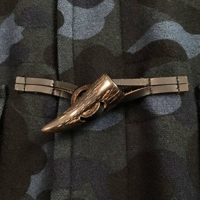 Bape BAPE Wool duffle coat black camo a bathing ape NIGO Size US L / EU 52-54 / 3 - 7 Thumbnail