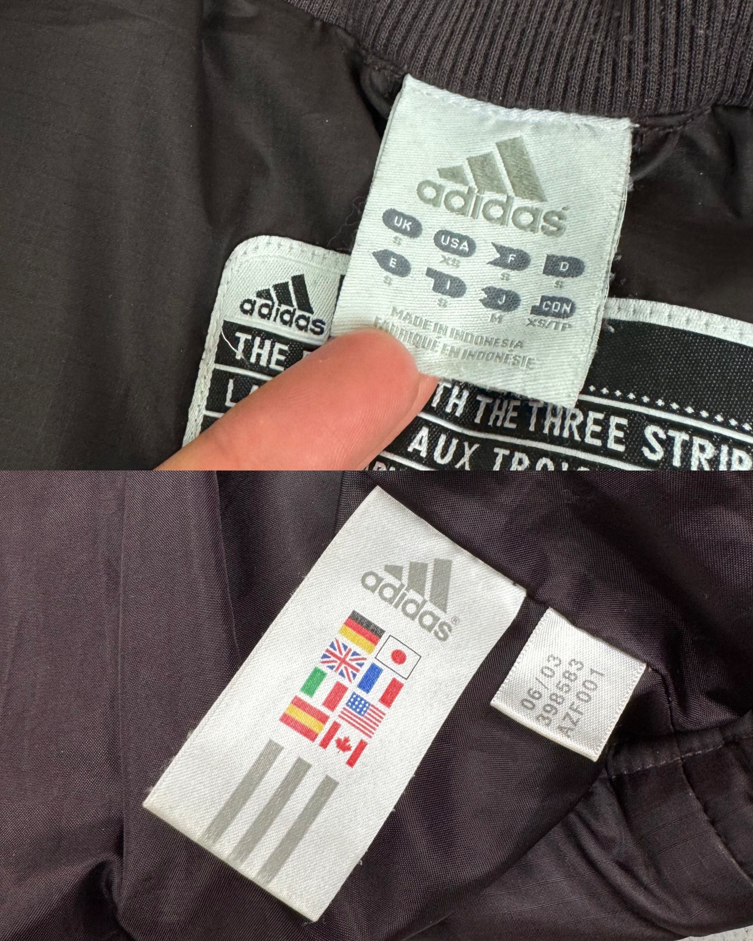 Adidas VTG Adidas Men's Brown Long Sleeve Full Zip Puffer Jacket XS Size US XS / EU 42 / 0 - 2 Thumbnail