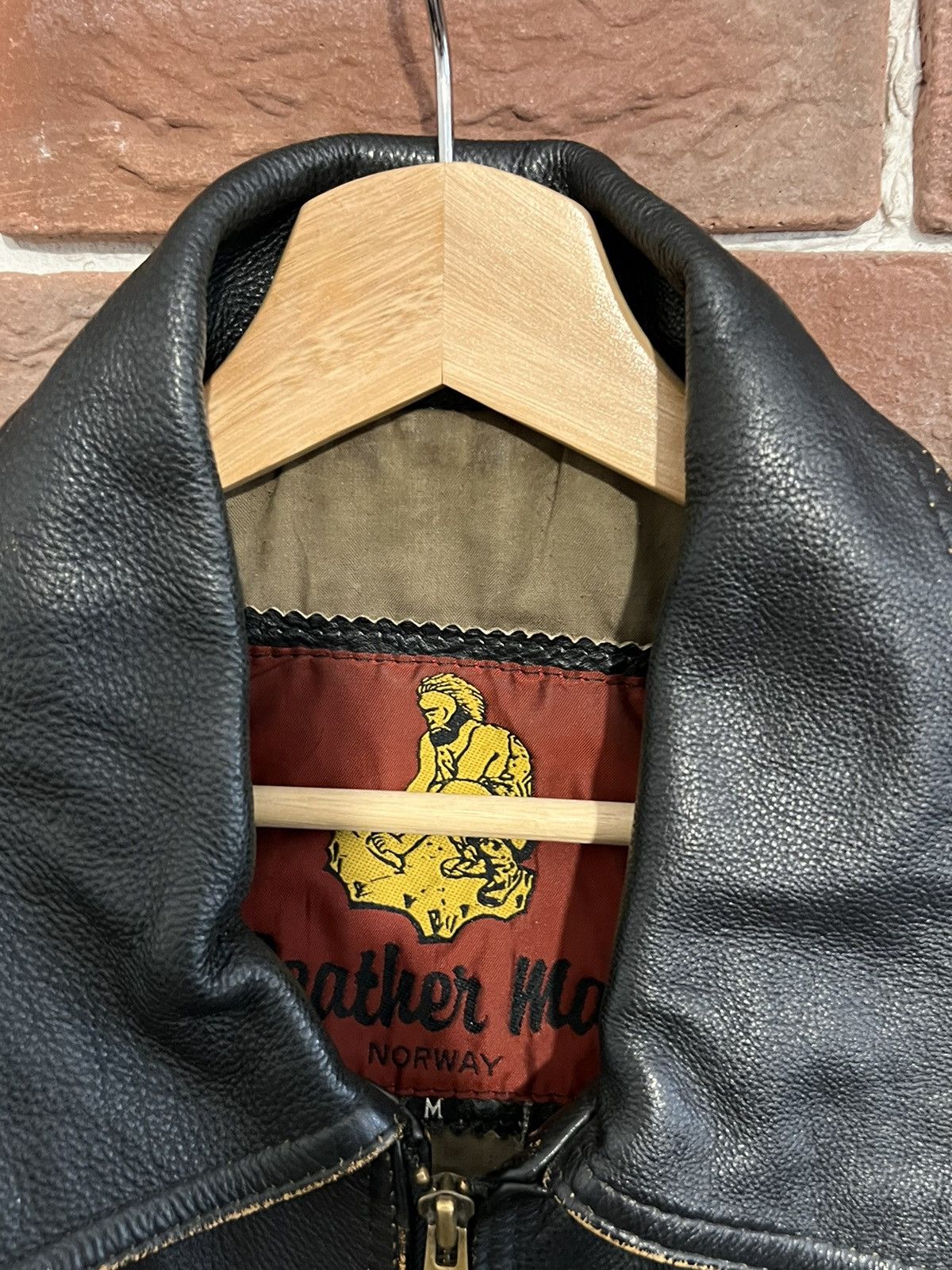 Vintage Rare Vintage Genuine Leather Boxy Cropped Jacket 90s Metal Size US M / EU 48-50 / 2 - 3 Thumbnail