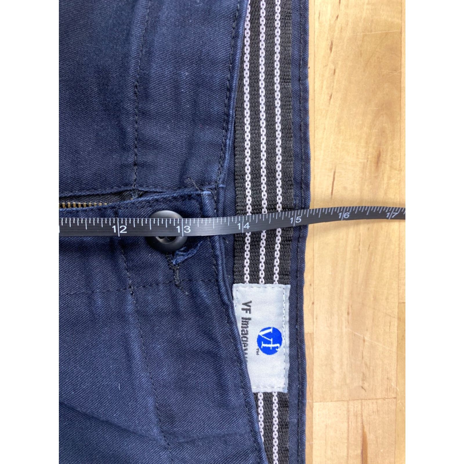 Vintage VF Imagewear Blue Cargo Pants Work Trouser EMS XL Size US 36 / EU 52 - 7 Thumbnail
