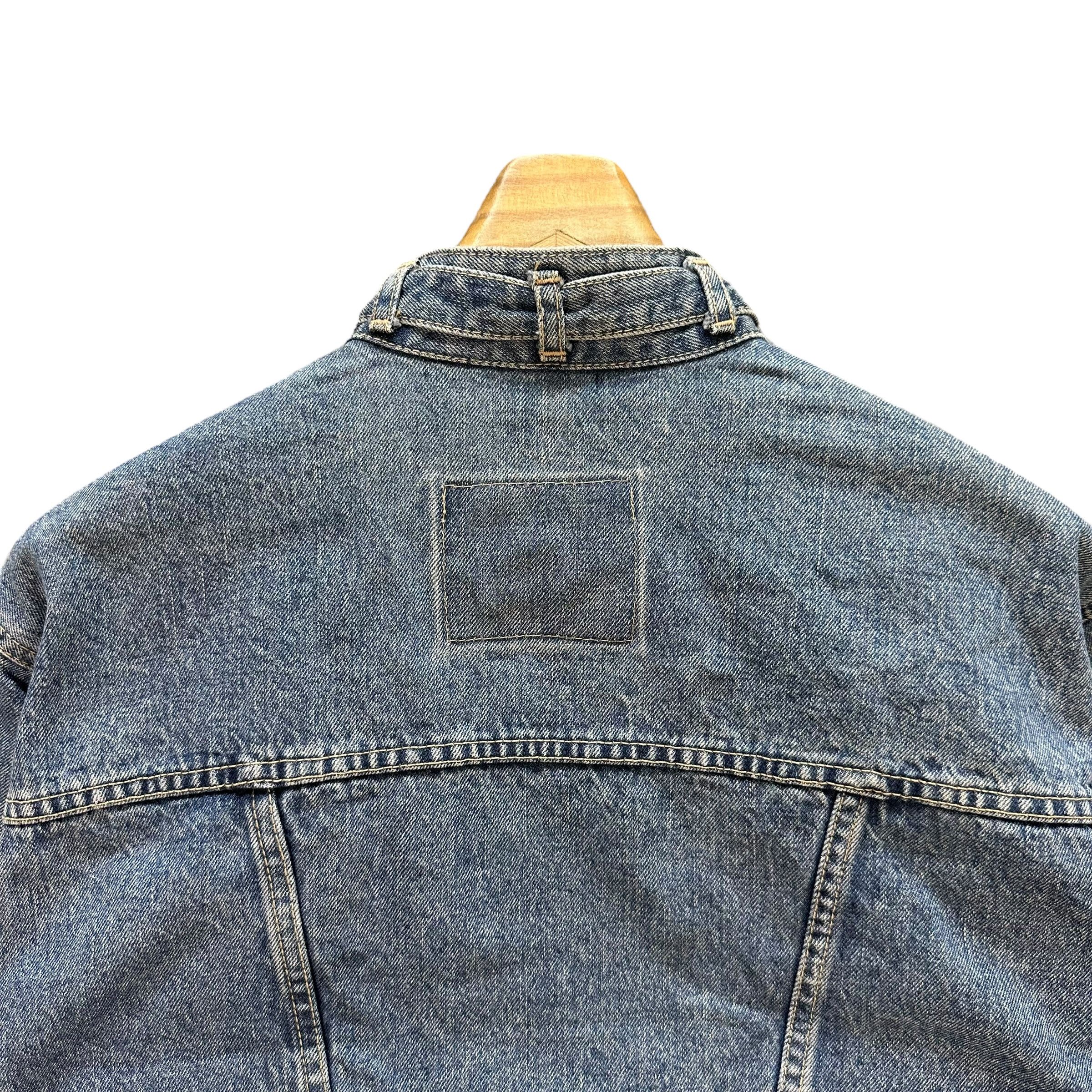 Japanese Brand Vintage Denim Jacket Nice Design #A2-0031 Size M / US 6-8 / IT 42-44 - 12 Thumbnail