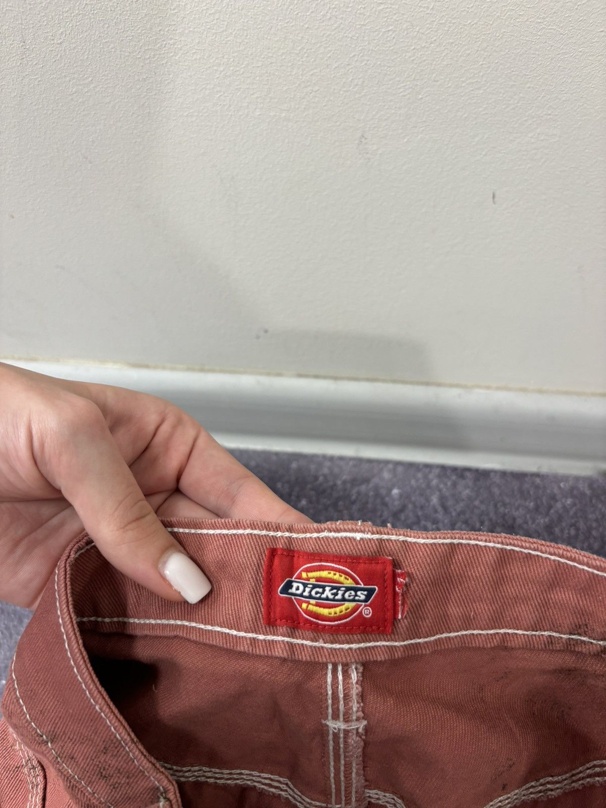 Dickies Vintage Dickies Y2K Fire Custom Hype Skate Baggy Pants Size US 34 / EU 50 - 13 Thumbnail