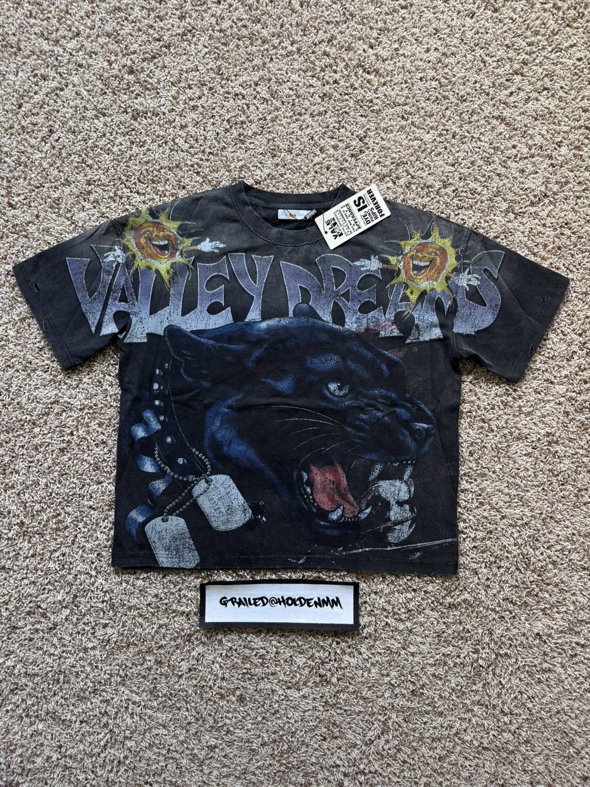 Vale Vale Forever Fury Big Tee Black Valley Dreams Size US XL / EU 56 / 4 - 3 Thumbnail