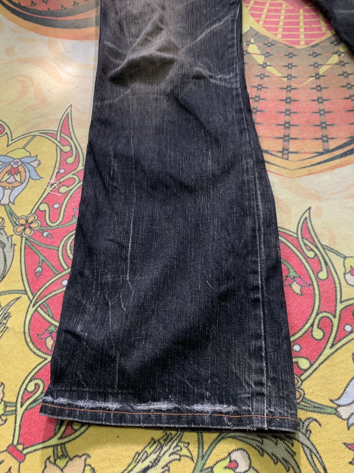 Edwin Vintage Edwin Blue Trip distressed jeans Size US 34 / EU 50 - 4 Thumbnail