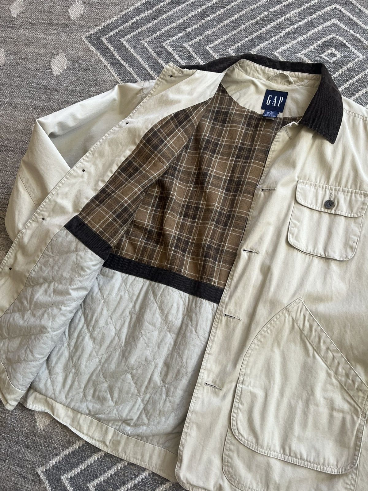 Gap Vintage Gap Field Coat Size US L / EU 52-54 / 3 - 7 Thumbnail