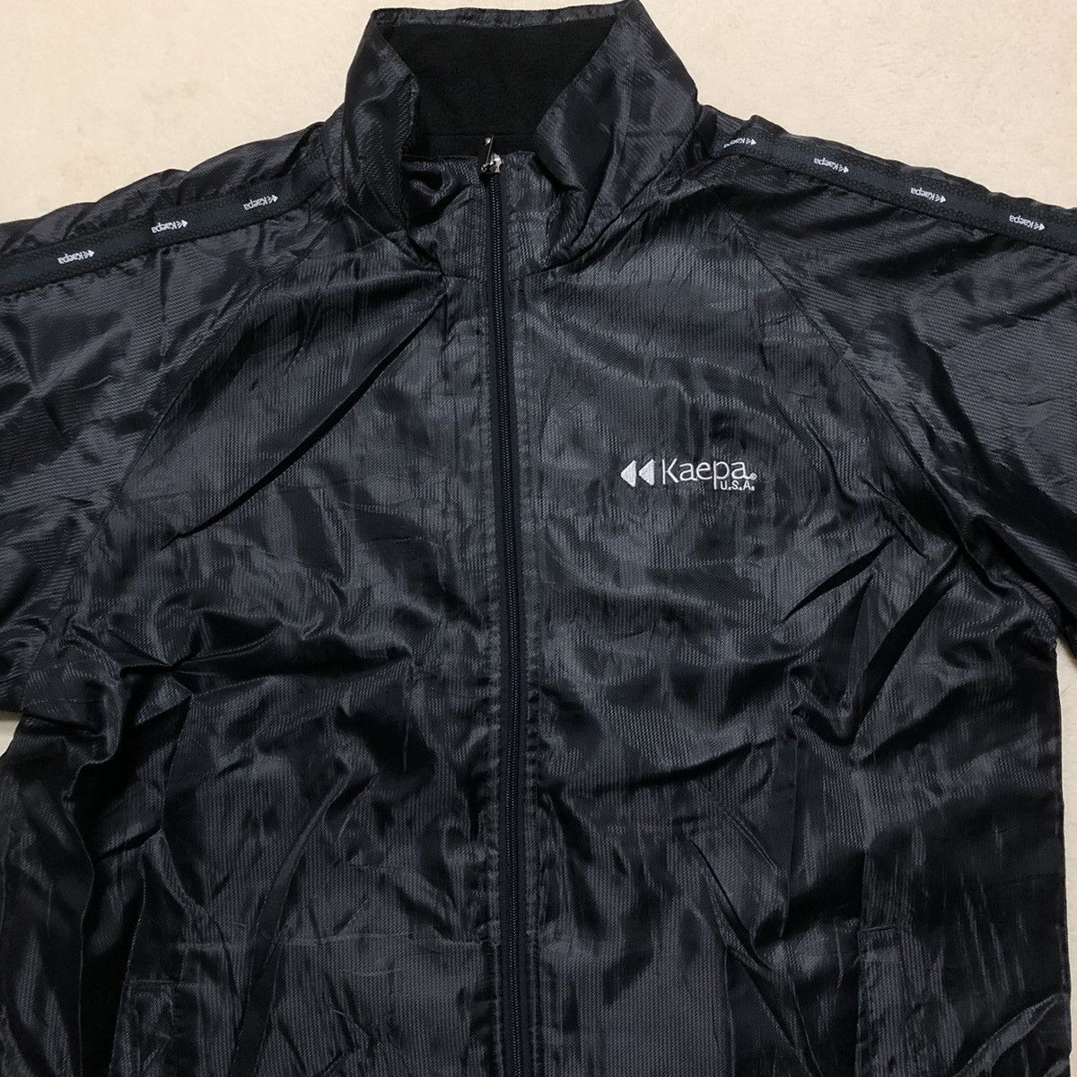 Japanese Brand Japanese Brand KAEPA Embroidered Logo Side Tape Light Jacket Size US XL / EU 56 / 4 - 2 Thumbnail