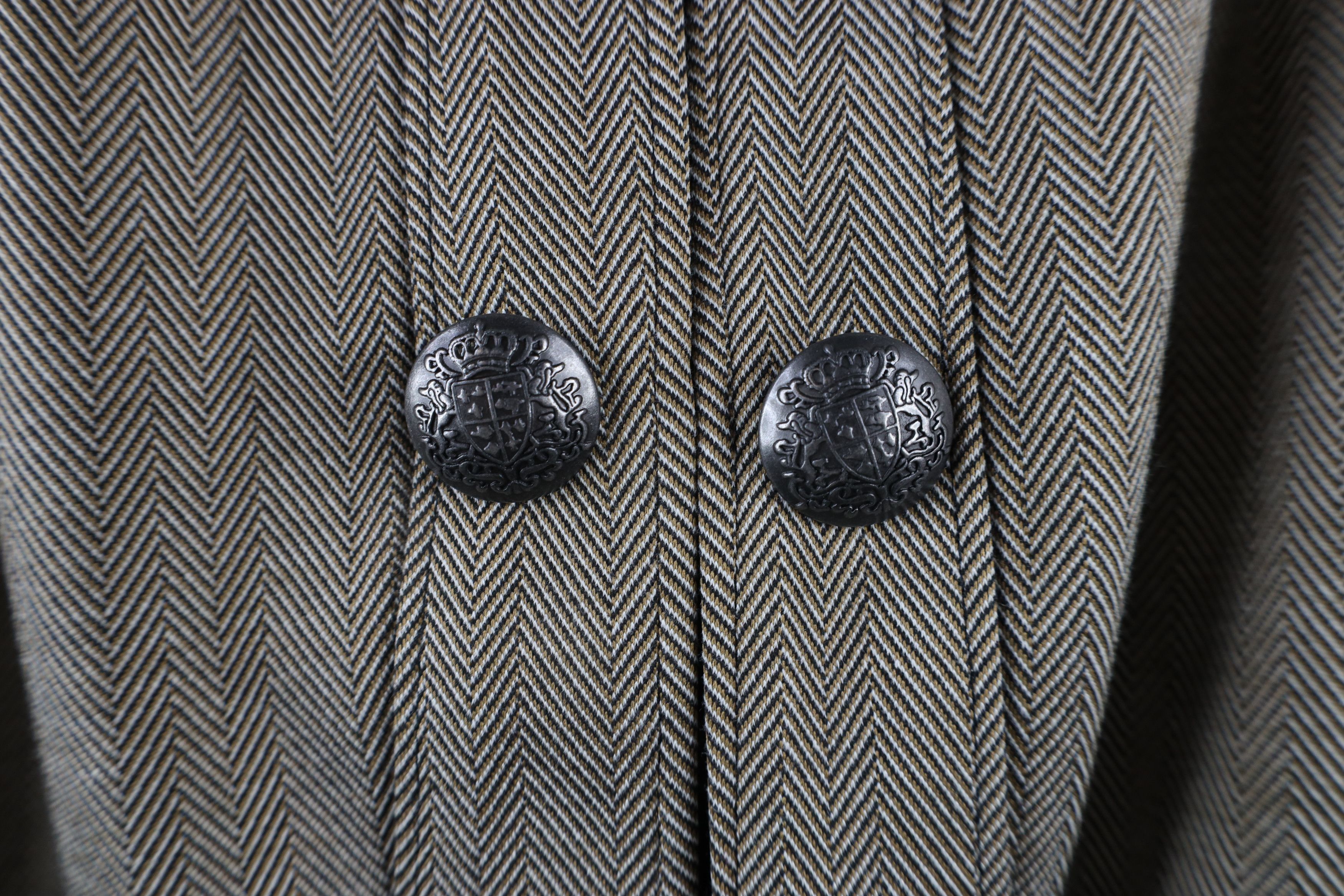Vintage New Lane Bryant Military Style Clasp Blazer Jacket Coat Size XXL / US 16-18 / IT 52-54 - 4 Thumbnail