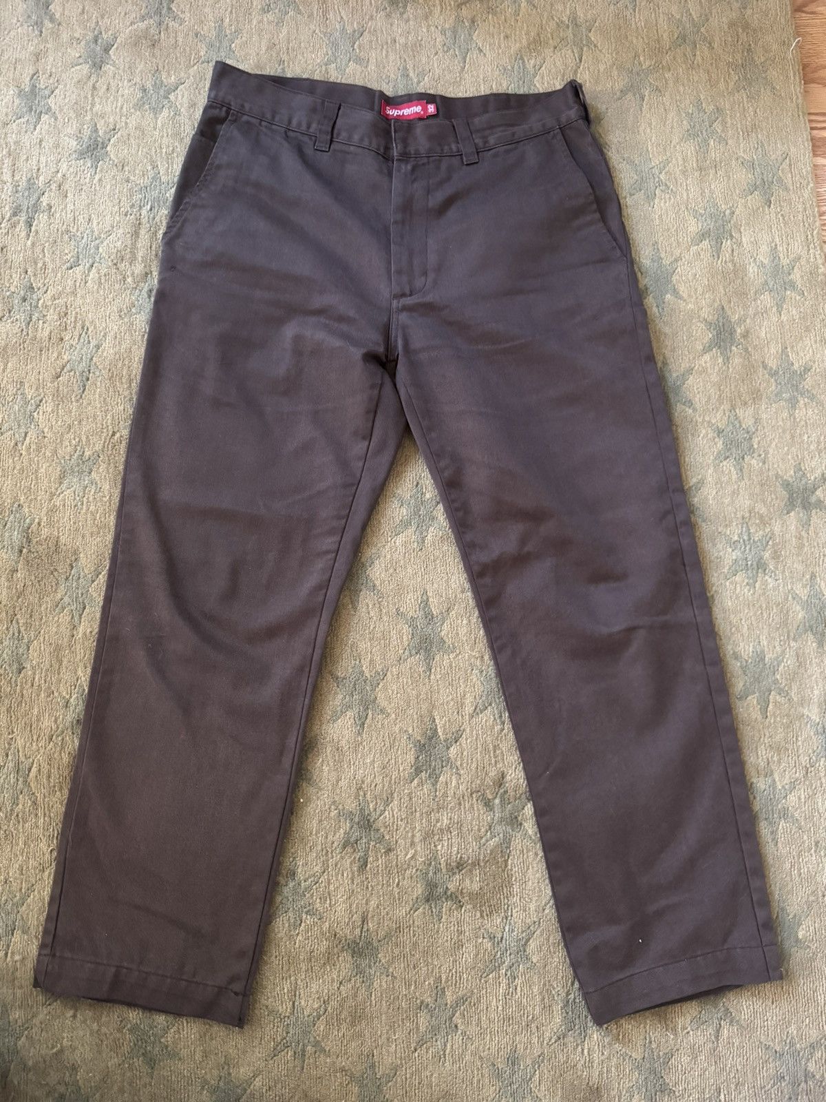パンツ supreme 22fw chino pants slate Supreme Chino Pant (FW22) - $148
