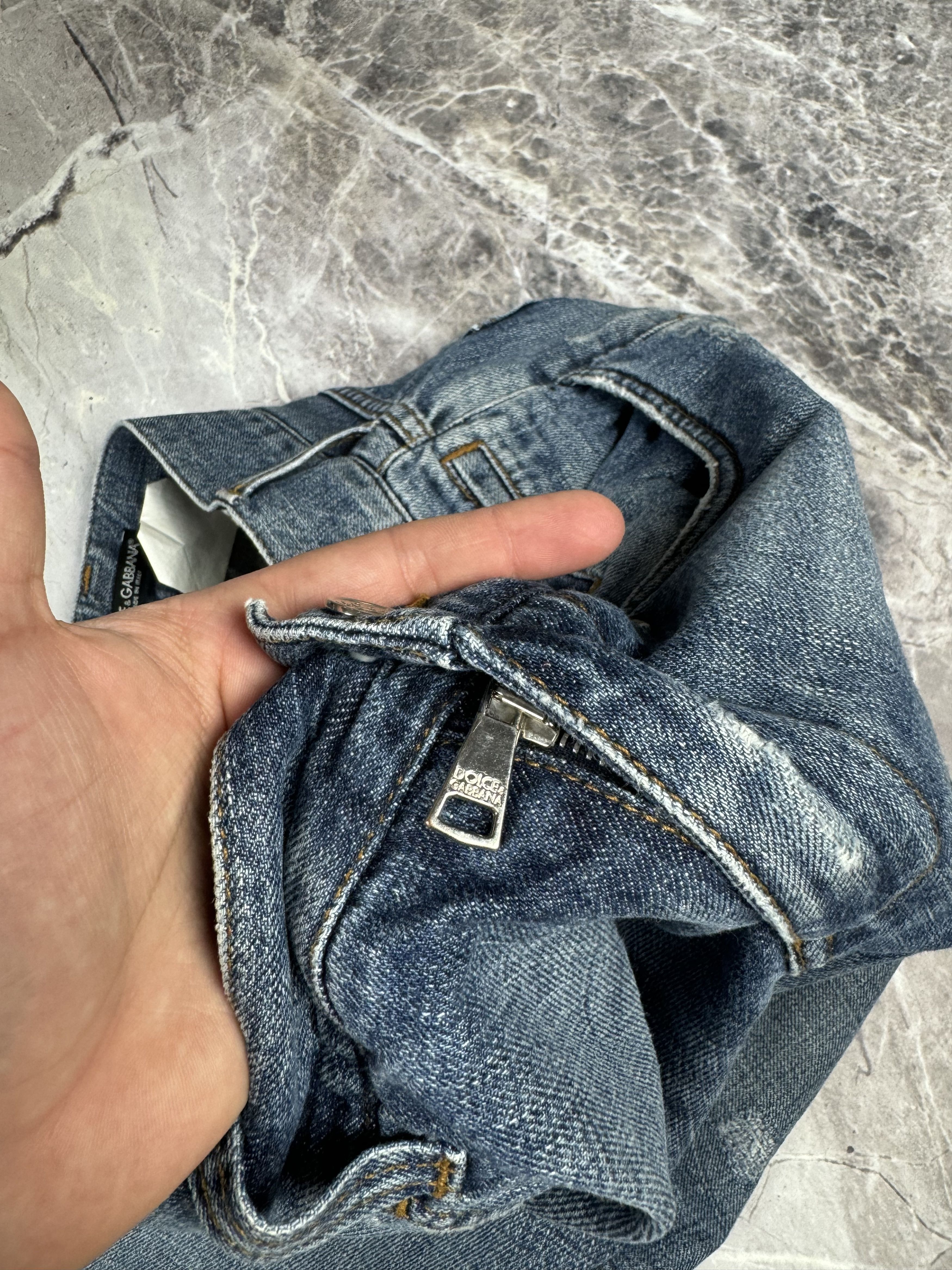 Dolce & Gabbana Vintage Dolce & Gabbana Denim Jeans Distressed Size US 34 / EU 50 - 5 Thumbnail