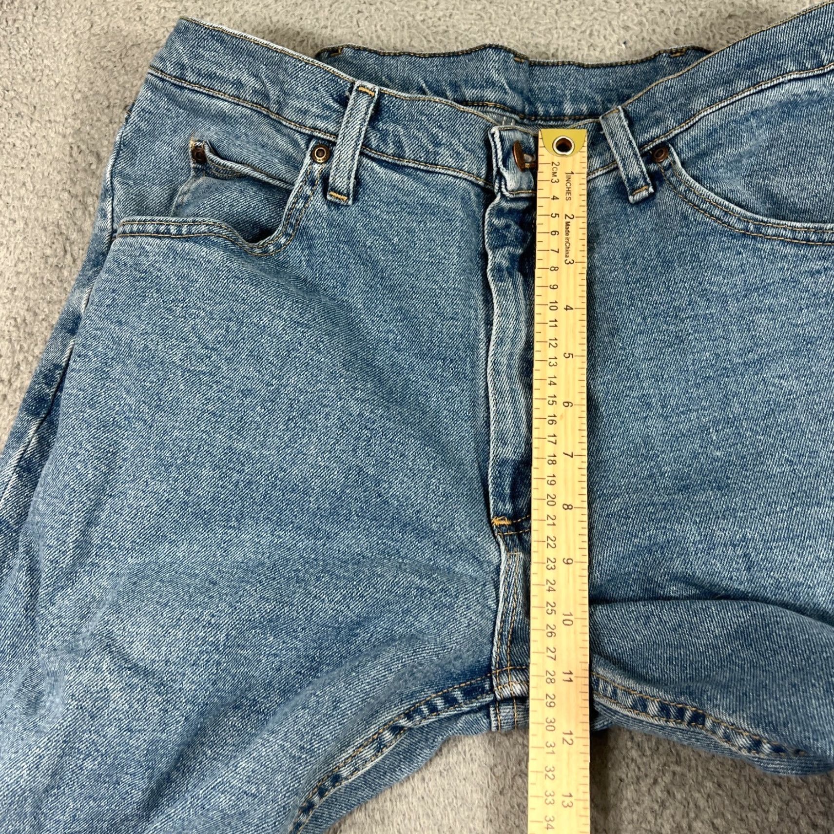 Wrangler VINTAGE Wrangler Jeans 34x32 Light Wash Y2K Western Jeans Men 5-Pocket Denim Cotton Blue Straight Regular Size 34 Inseam 32 Size US 34 / EU 50 - 4 Thumbnail