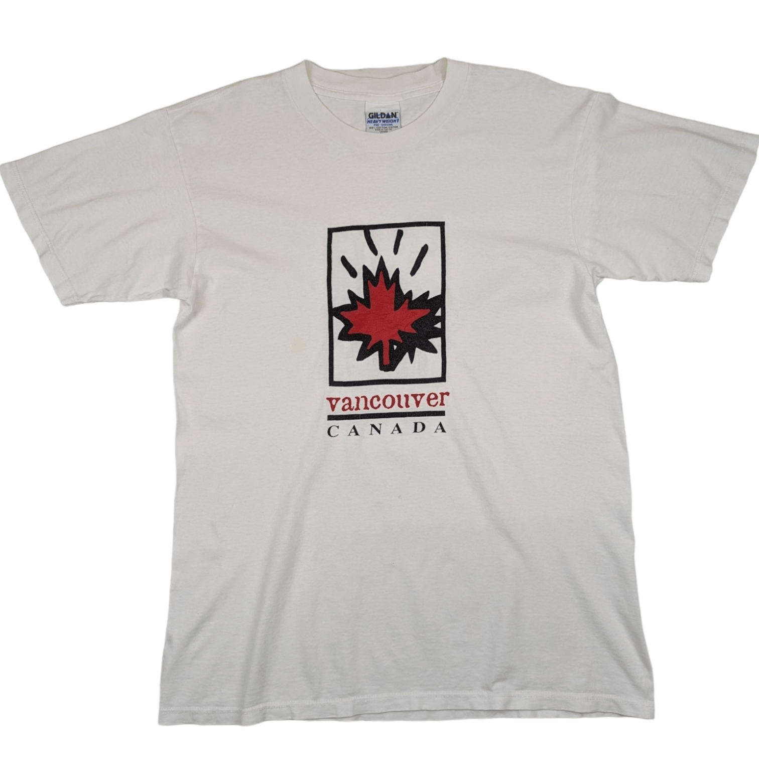 Gildan Vintage 90's GILDAN Vancouver Canada T Shirt Size US M / EU 48-50 / 2 - 2 Thumbnail