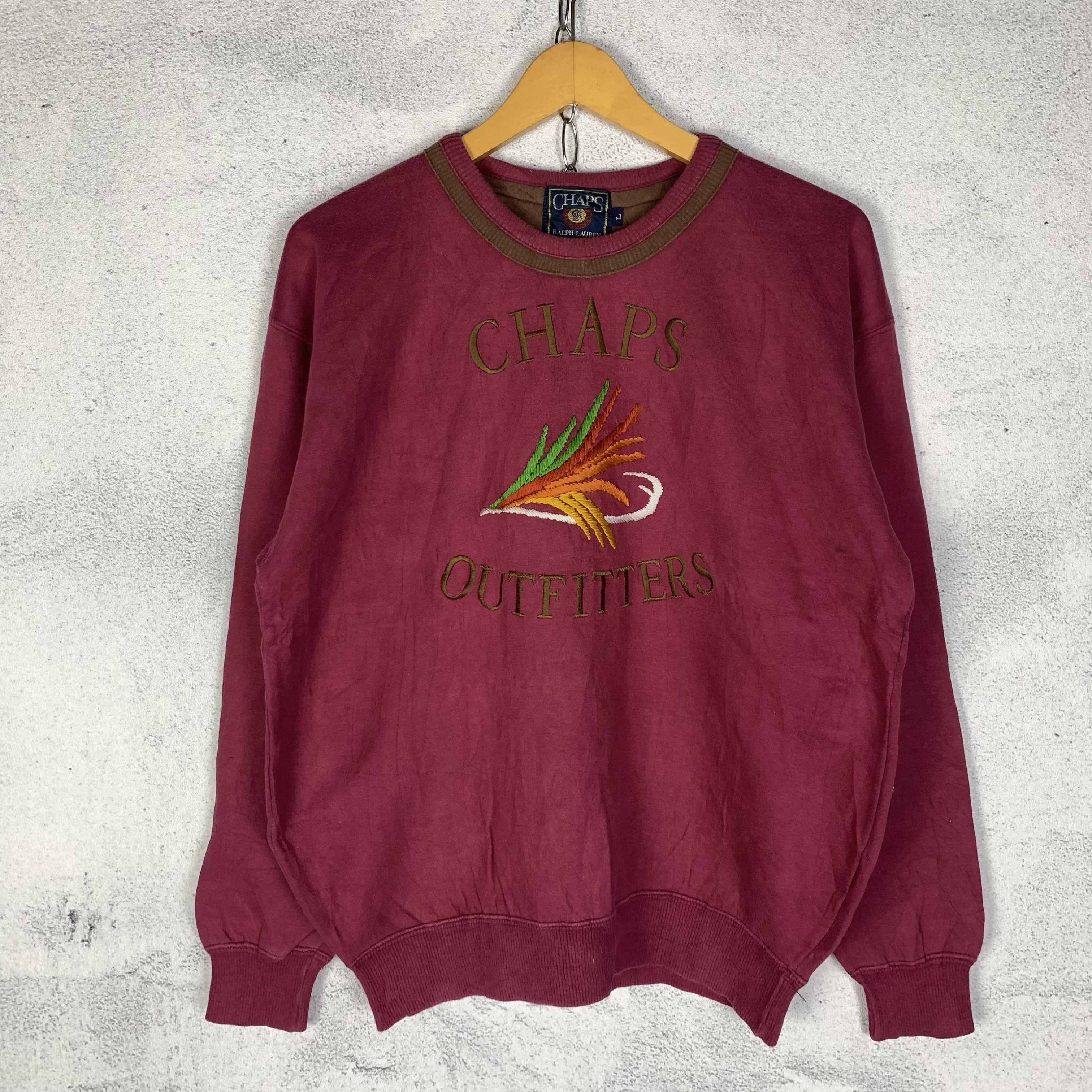 Chaps Ralph Lauren Vintage 90s Chaps Ralph Lauren Sweatshirt Crewneck Size US M / EU 48-50 / 2 - 1 Thumbnail