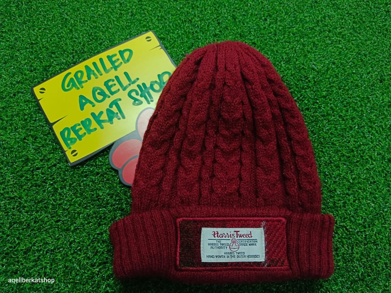 Harris Tweed CLOSSHI JAPAN X HARRIS TWEED Beanie Size ONE SIZE - 1 Thumbnail