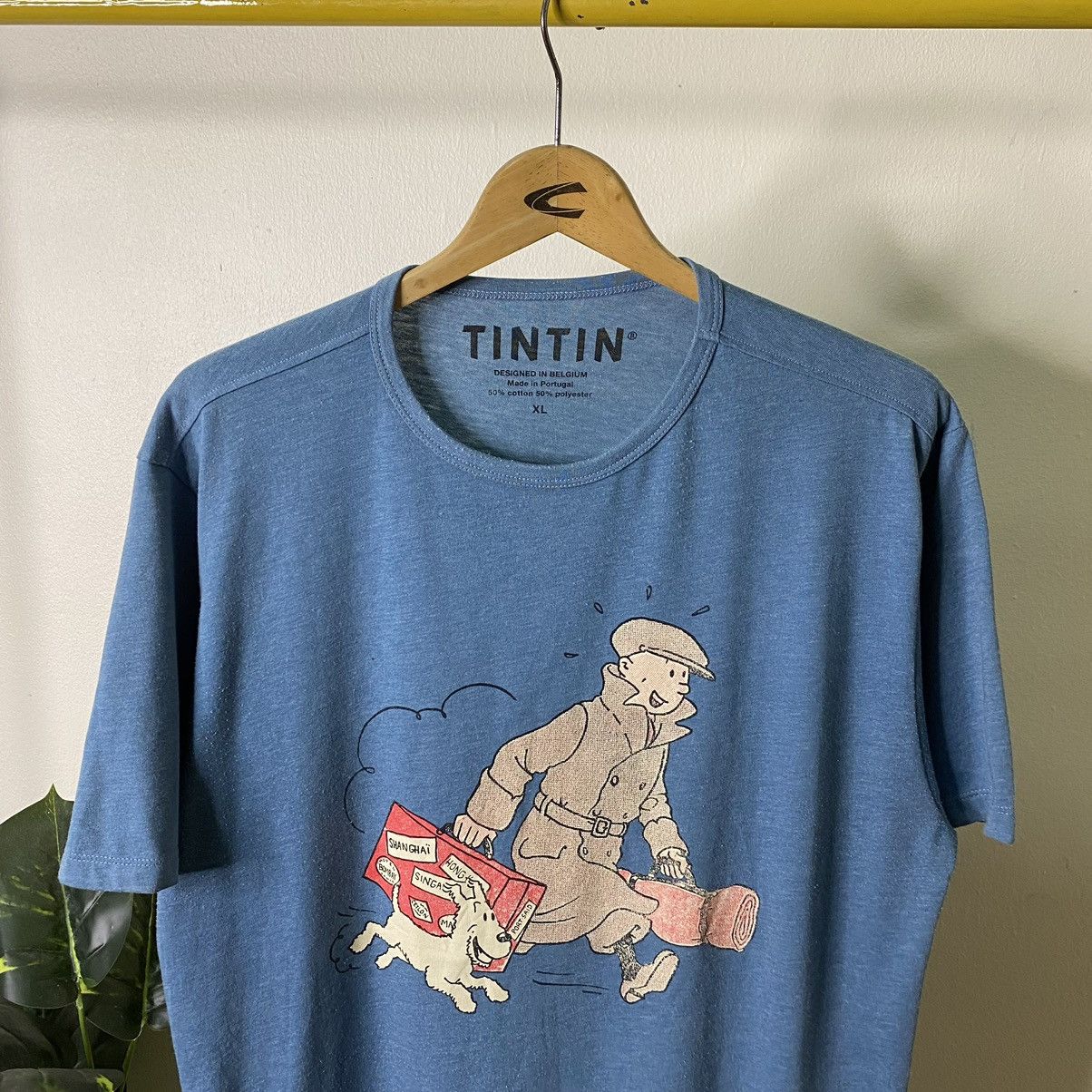 Cartoon Network × Vintage Moulinsart x Tintin Vintage Cartoon Made in Portugal Tee Size US L / EU 52-54 / 3 - 2 Thumbnail