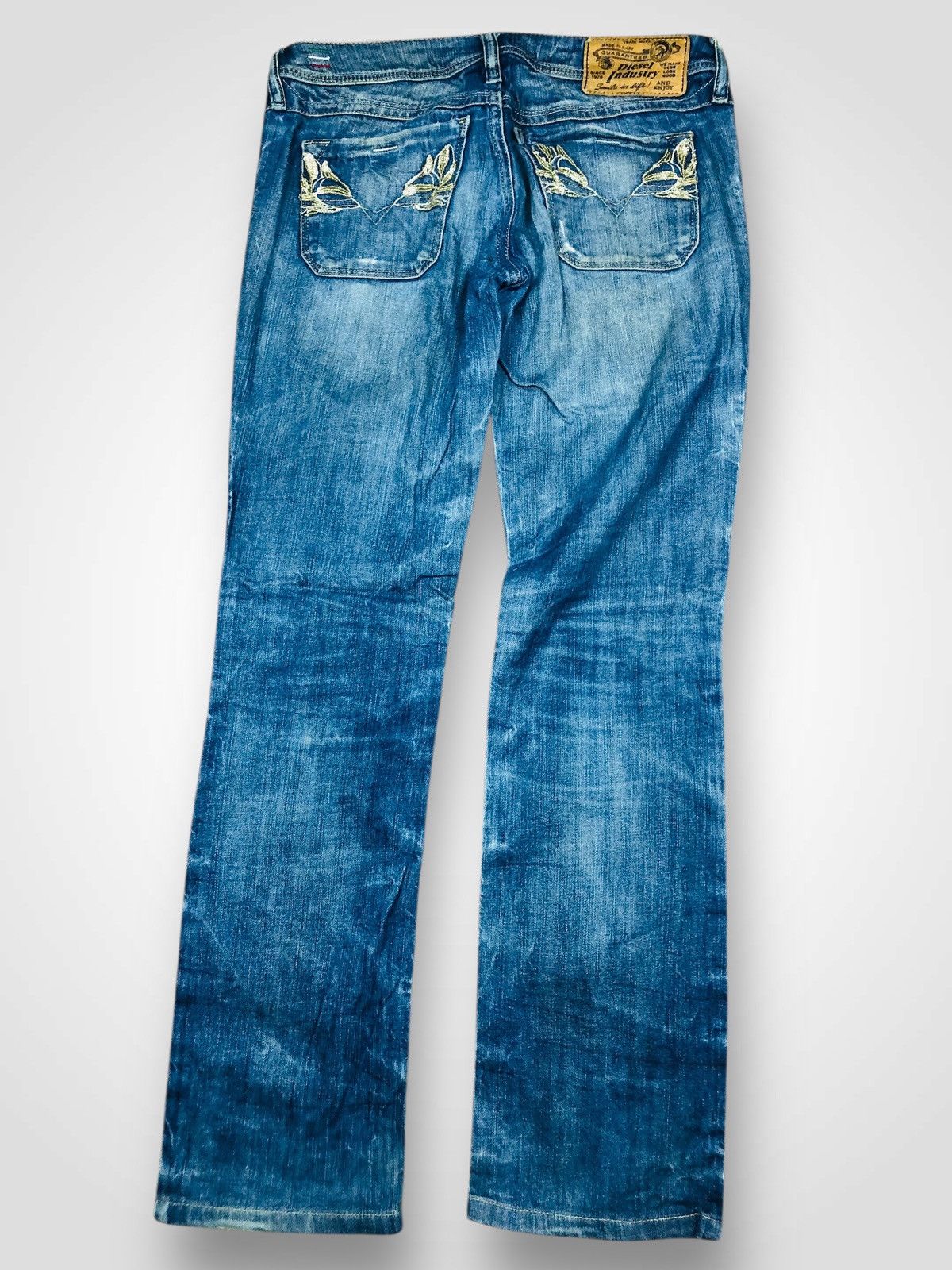Diesel Diesel Industry Distress Jeans (34) Size 26" / US 2 / IT 38 - 2 Thumbnail