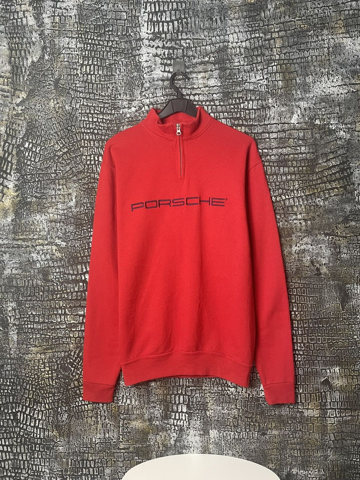 Porsche Design Porsche 90s Vintage Logo Zip Sweatshirt Crewneck Size US M / EU 48-50 / 2 - 6 Thumbnail