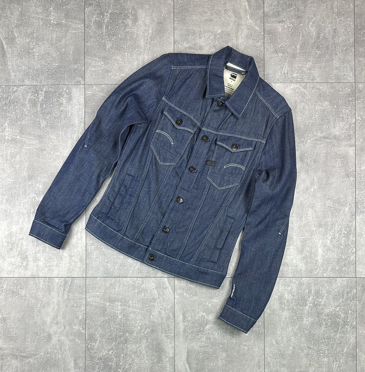 G-Star G-Star Raw Japanese Denim Button Up Jacket Size US S / EU 44-46 / 1 - 1 Thumbnail