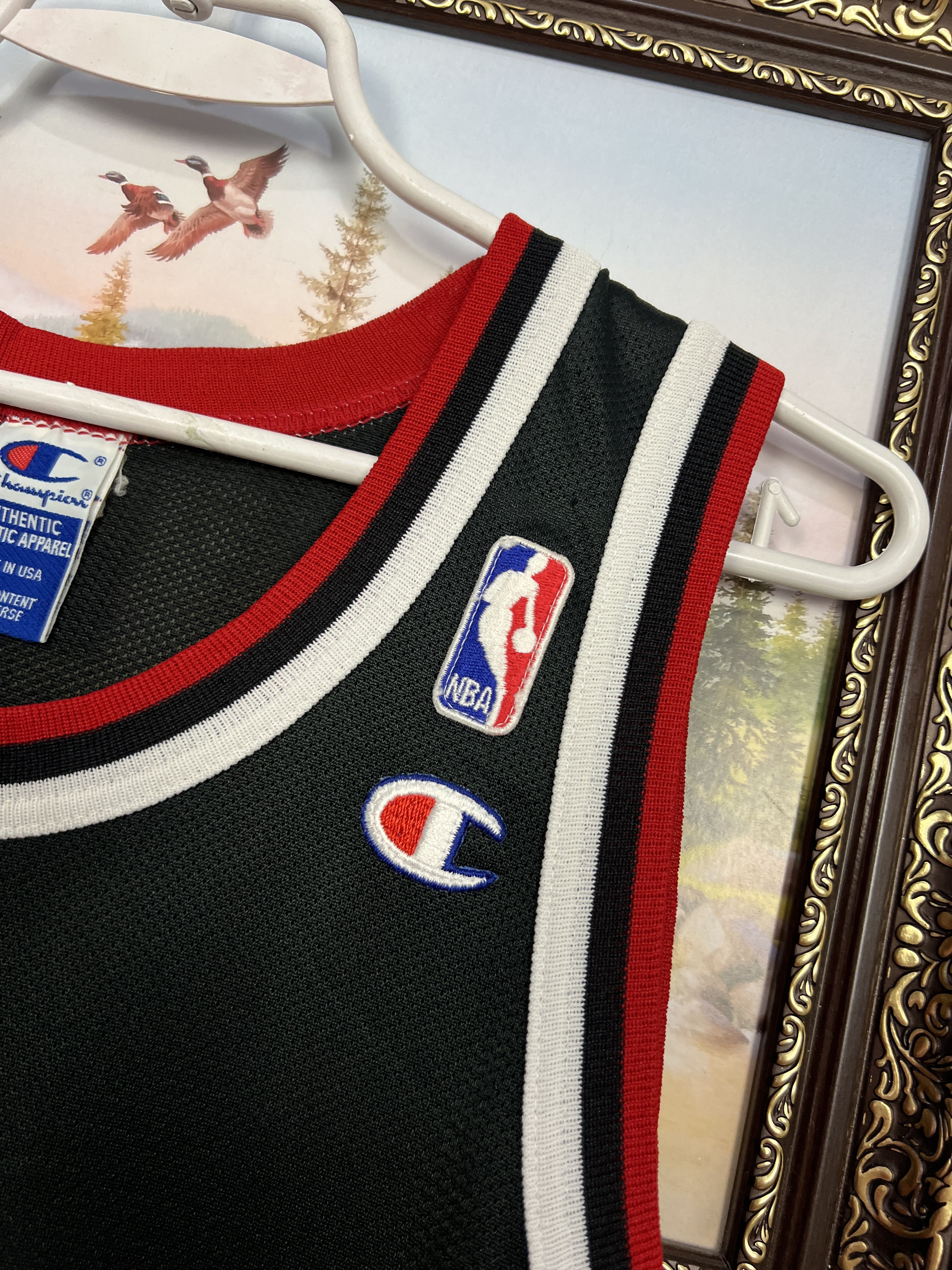 Champion Vintage 90's Champion Chicago Bulls Pippen NBA Jersey Shirt Size US M / EU 48-50 / 2 - 6 Thumbnail