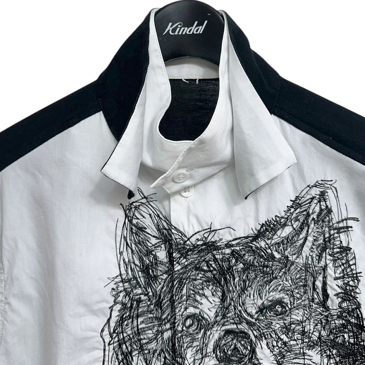 Yohji Yamamoto Yohji Yamamoto pour homme Yuka Asakura pet dog drawing shirt Size US M / EU 48-50 / 2 - 3 Thumbnail