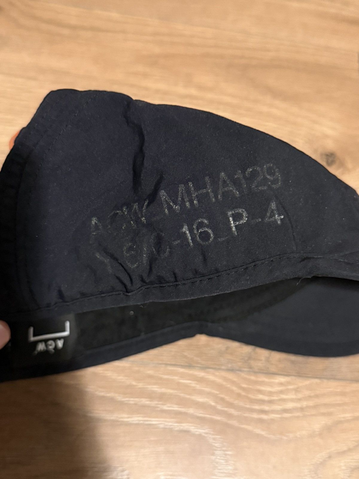 A-COLD-WALL* A-Cold-Wall* ACW Black Orange Reflective 5-Panel Cap Size ONE SIZE - 4 Thumbnail