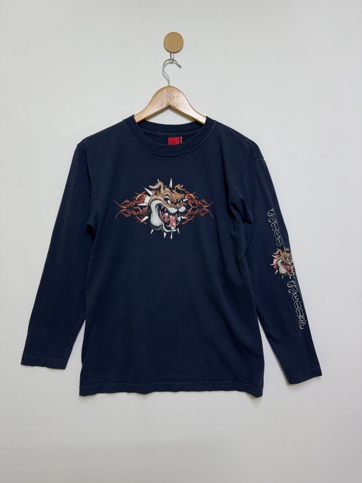 JNCO Vtg 00s JNCO Bull Dog Long Sleeve Shirt Size US XS / EU 42 / 0 - 1 Thumbnail