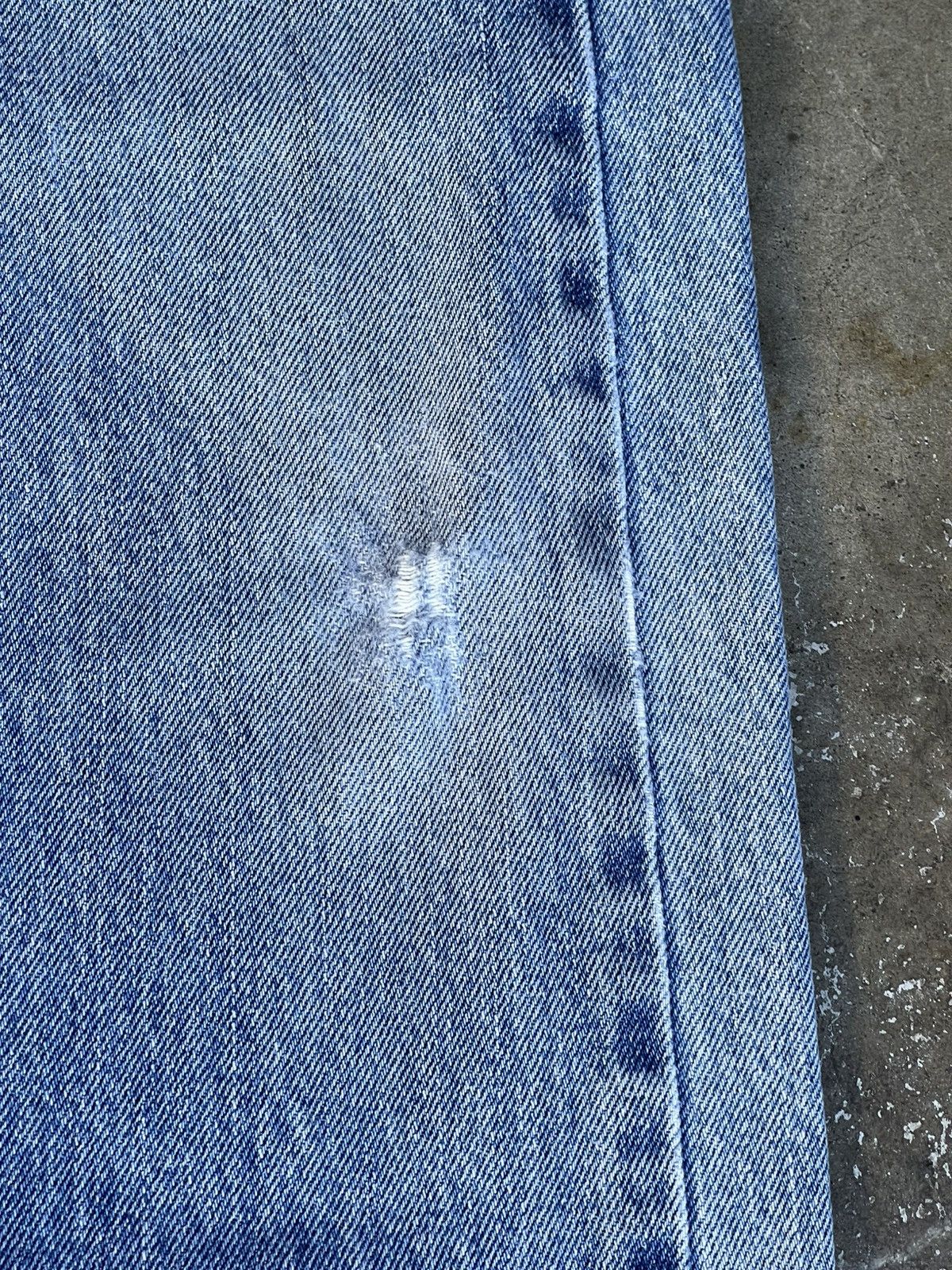 Levi's Levis 505s Distressed Denim Jeans Size US 34 / EU 50 - 4 Thumbnail