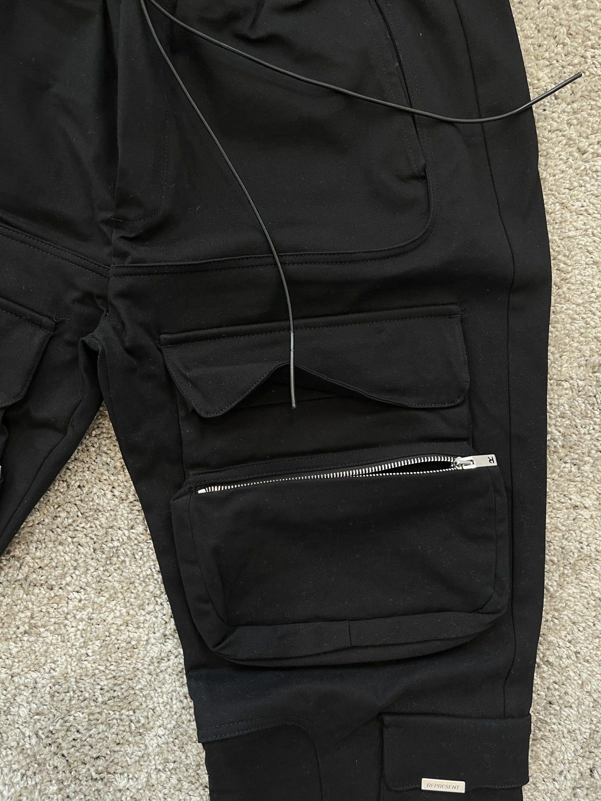 Represent Clo. Represent Clo Cargo Zipper Military Pants Black Size L Size US 34 / EU 50 - 5 Thumbnail