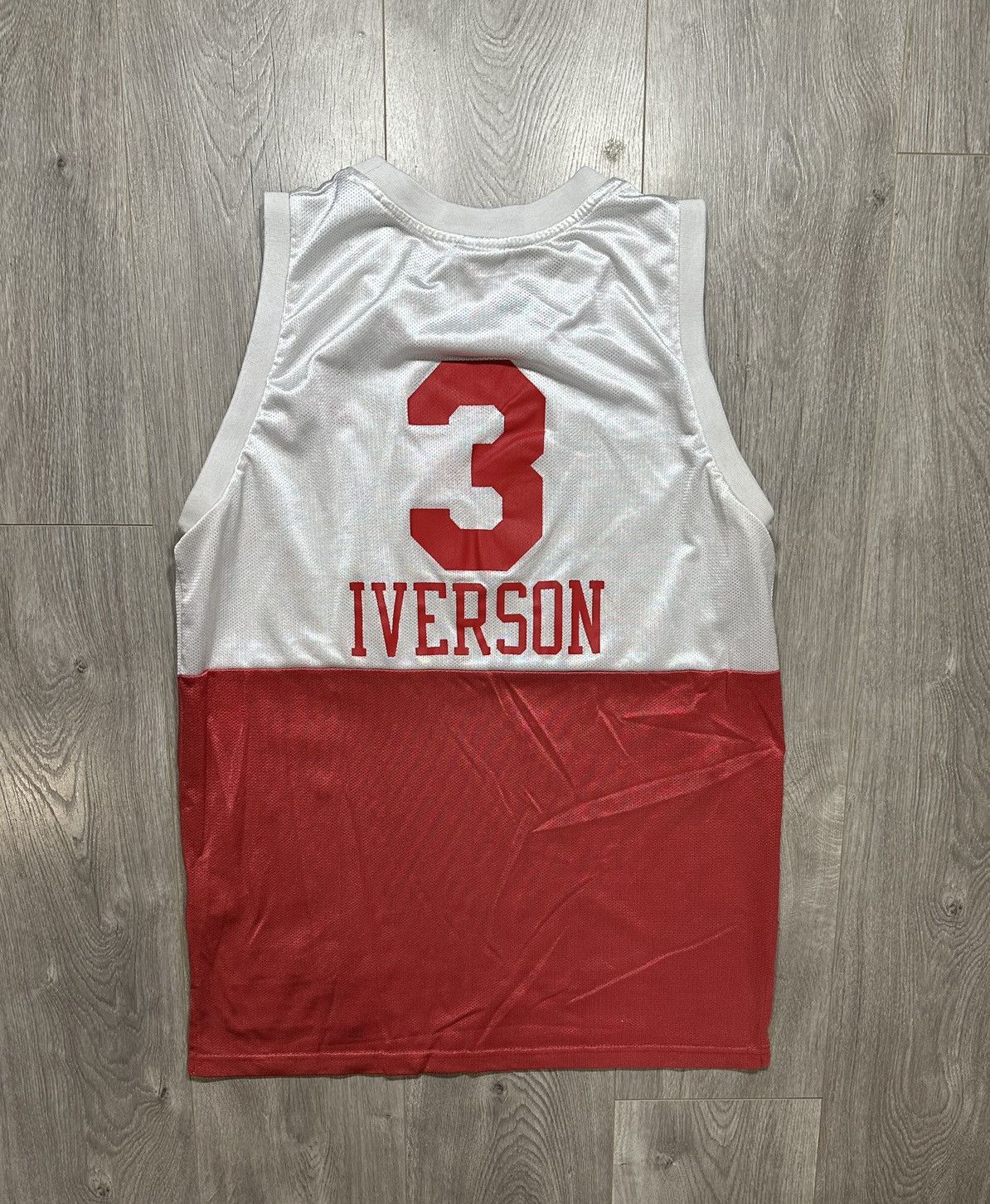 NBA × Reebok × Vintage Allen Iverson Philadelphia 76ers Reebok Vintage Phila Jersey Size US M / EU 48-50 / 2 - 2 Thumbnail