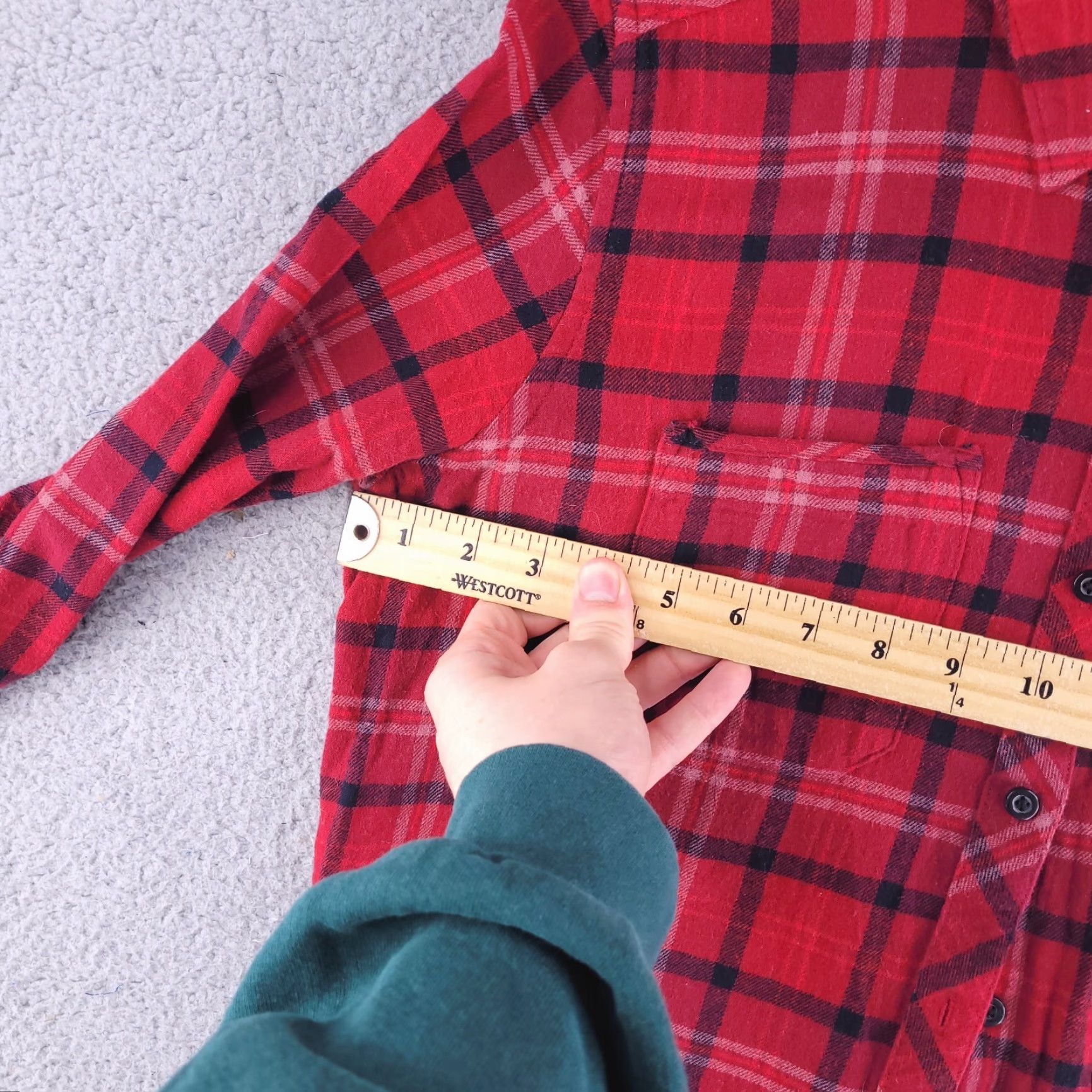 Eddie Bauer VINTAGE Eddie Bauer Shirt Mens Small Flannel Long Sleeve Red Size US S / EU 44-46 / 1 - 3 Thumbnail