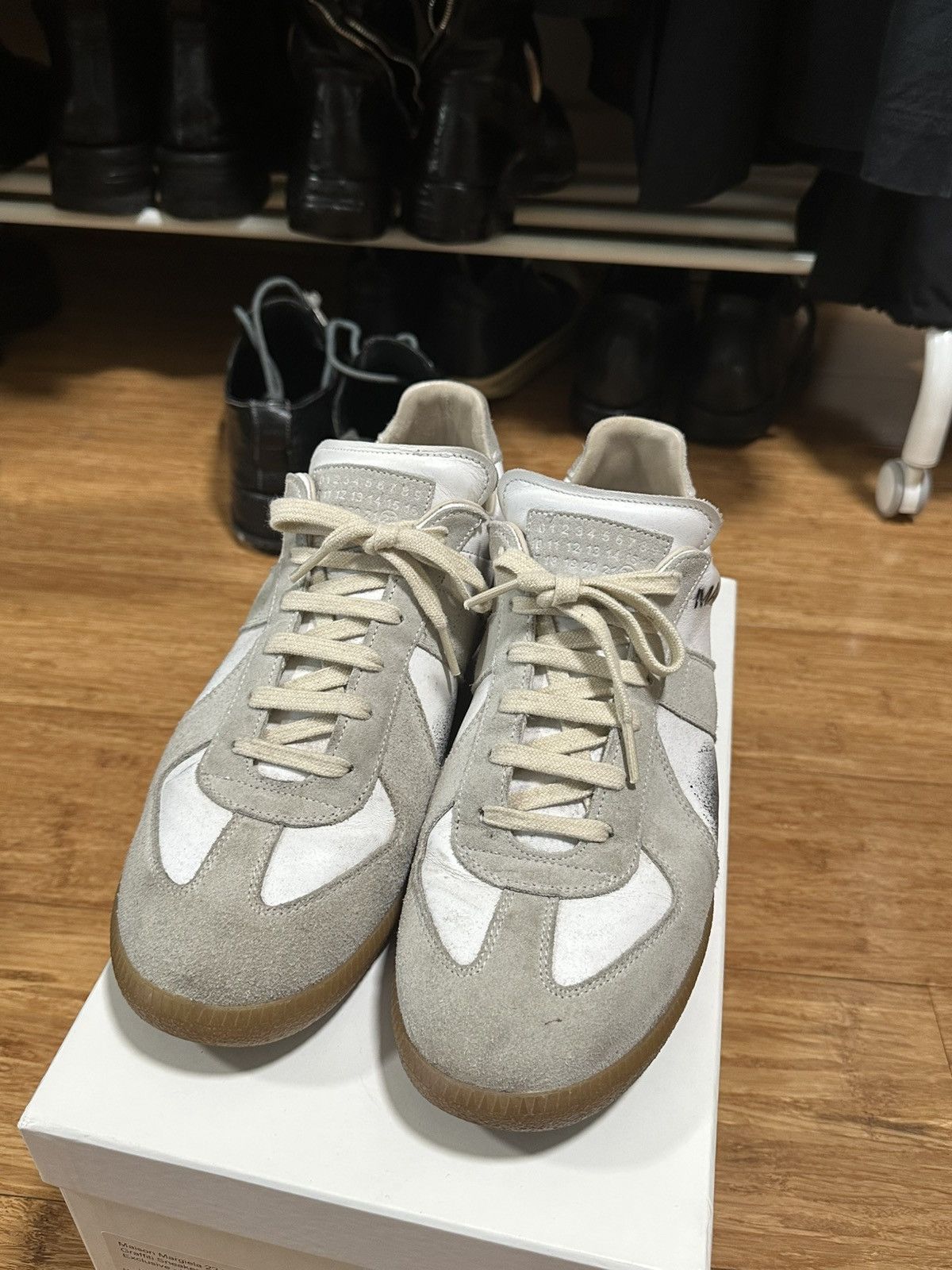 Maison Margiela Maison Margiela x END. 22 Replica ‘Graffiti’ GATS Size US 11 / EU 44 - 4 Thumbnail