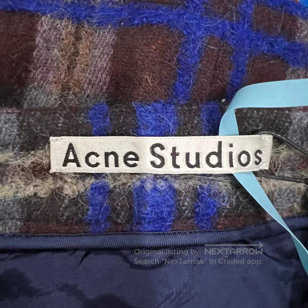Acne Studios Acne Studios Plaid Wool Skirt. Size 33" - 3 Thumbnail