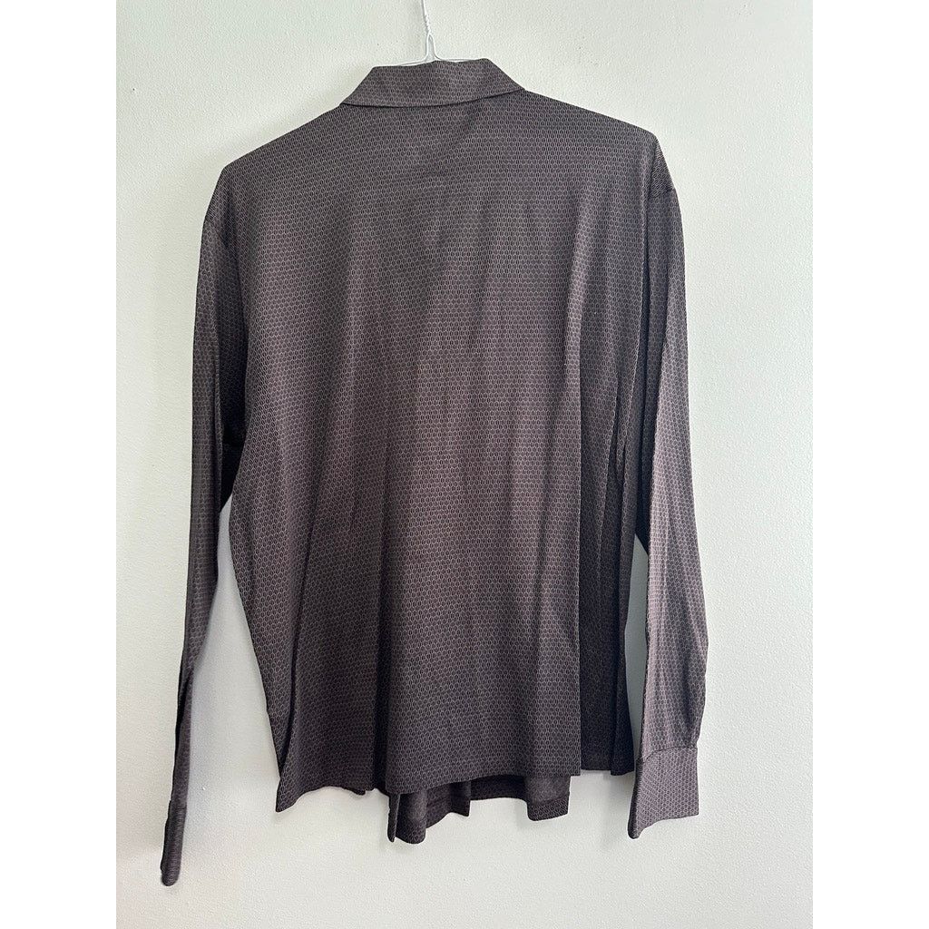 Hugo Boss Hugo Boss black textured button down size L Size US L / EU 52-54 / 3 - 3 Thumbnail