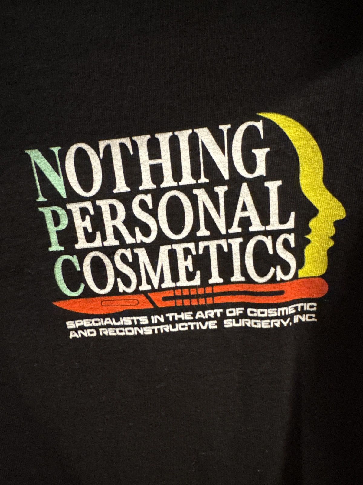 Designer × Vintage Nothing Personal Cosmetics Shirt Size US L / EU 52-54 / 3 - 5 Thumbnail