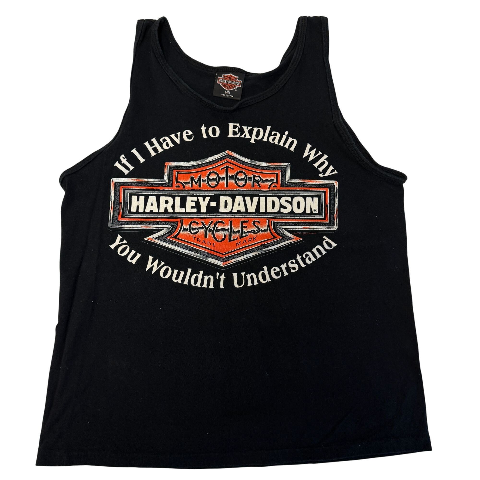 Harley Davidson NEW ORLEANS La Motorcycle Tank Top BOURBON St Muscle Shirt M Size US M / EU 48-50 / 2 - 4 Thumbnail
