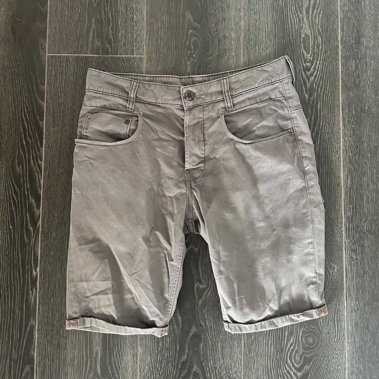 G-Star G-Star Ray Tapered Brown Denim Shorts Size 29 Size US 29 - 1 Thumbnail
