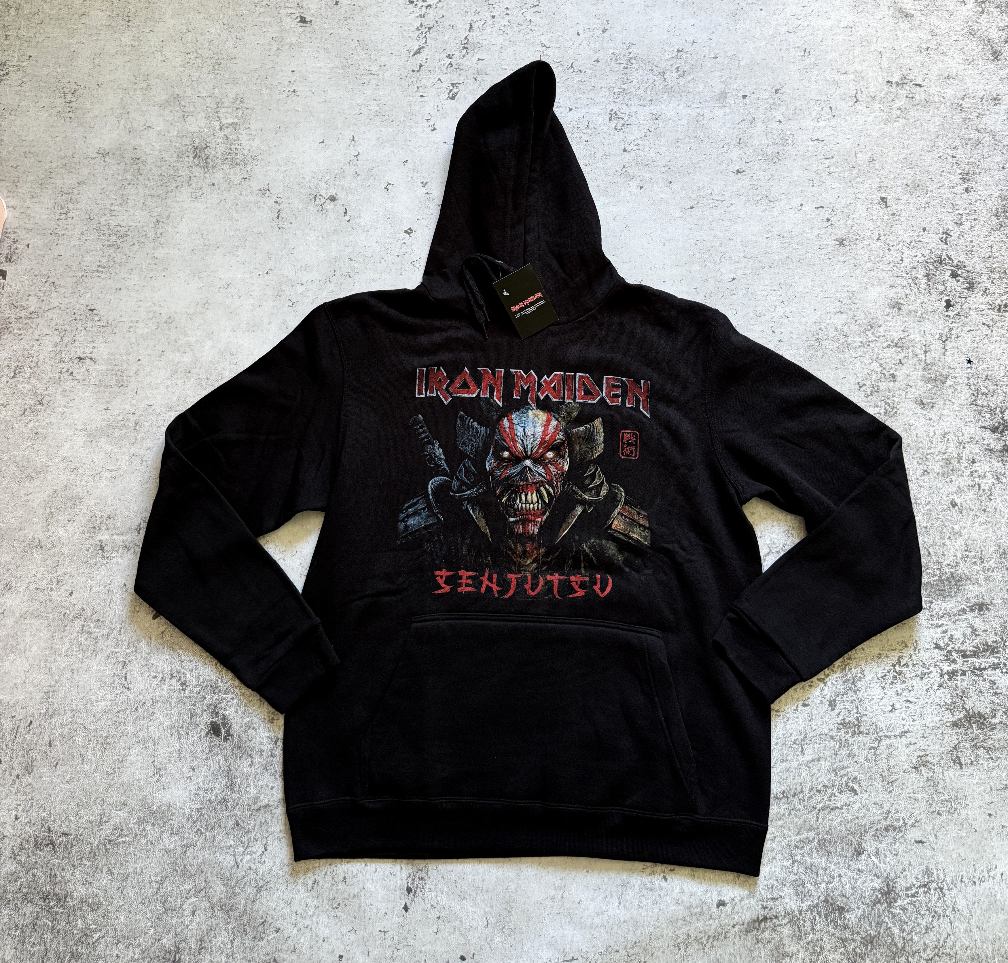 Iron Maiden IRON MAIDEN SENJUTSU BACK HOODIE BLACK SIZE L Size US L / EU 52-54 / 3 - 1 Thumbnail