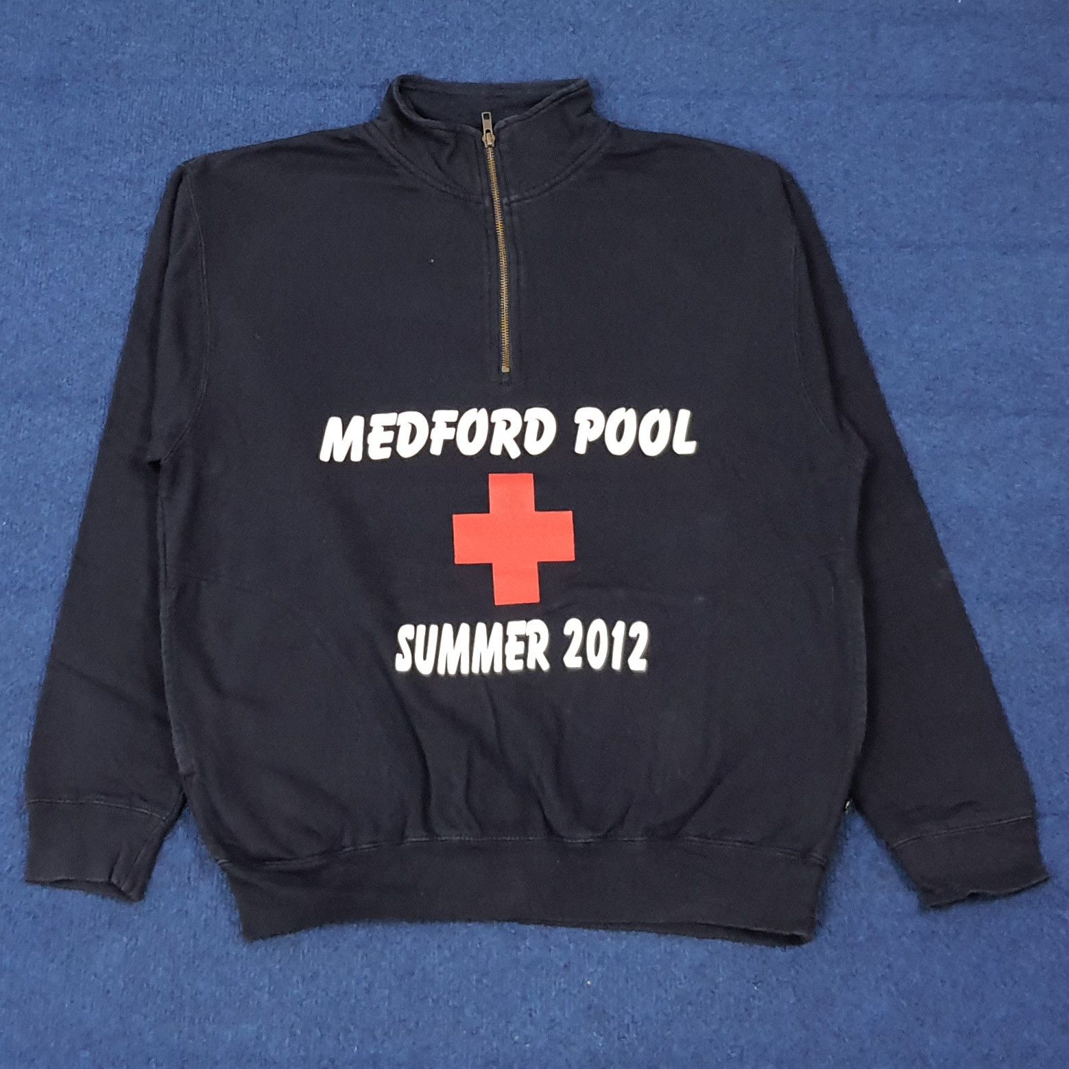 Vintage Vintage Medford Pool Summer 2012 Lifeguard Hal Zip C269N11 Size US M / EU 48-50 / 2 - 1 Thumbnail