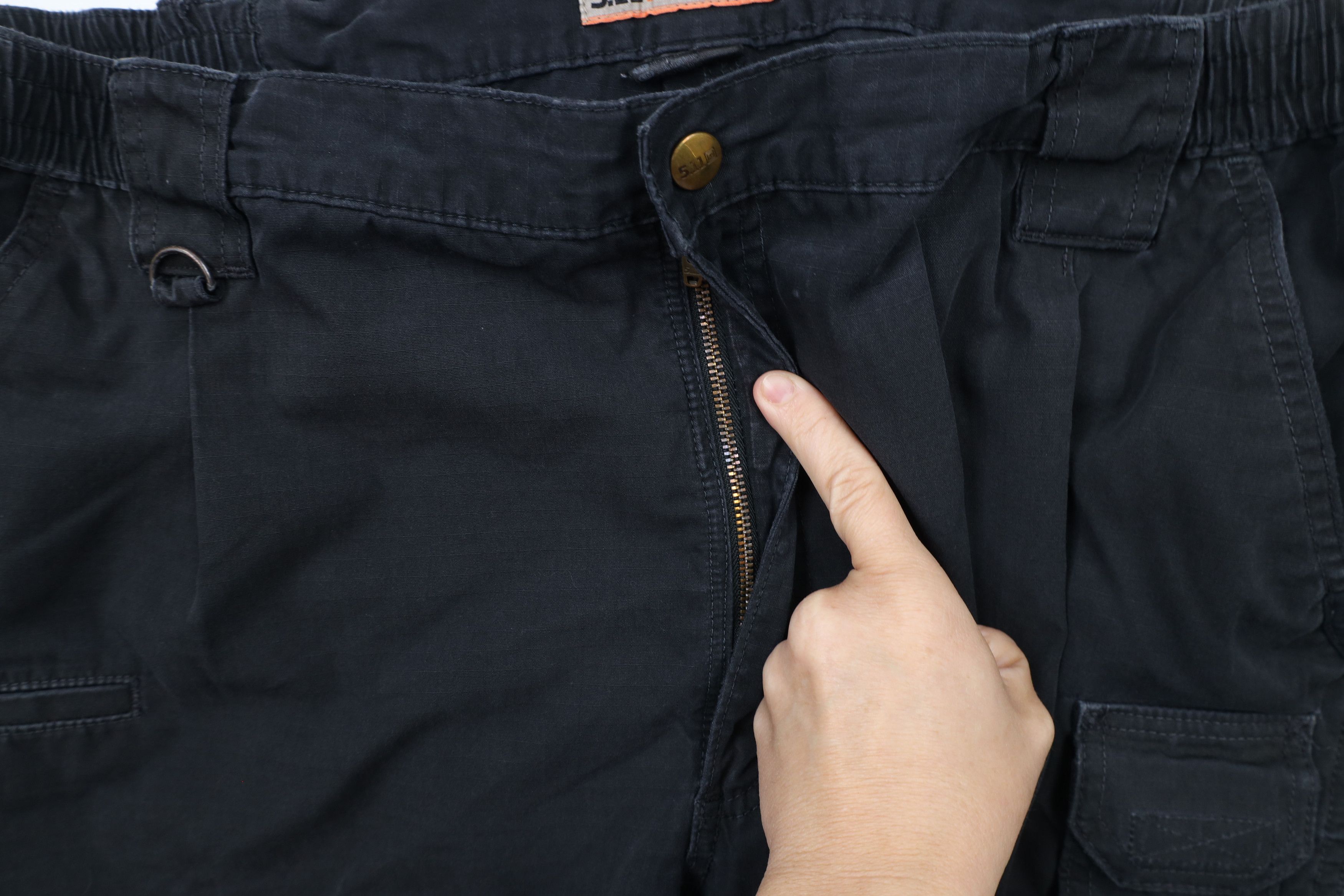 Vintage 5.11 Tactical Series Pro Double Knee Cargo Pants Black Size US 42 / EU 58 - 5 Thumbnail
