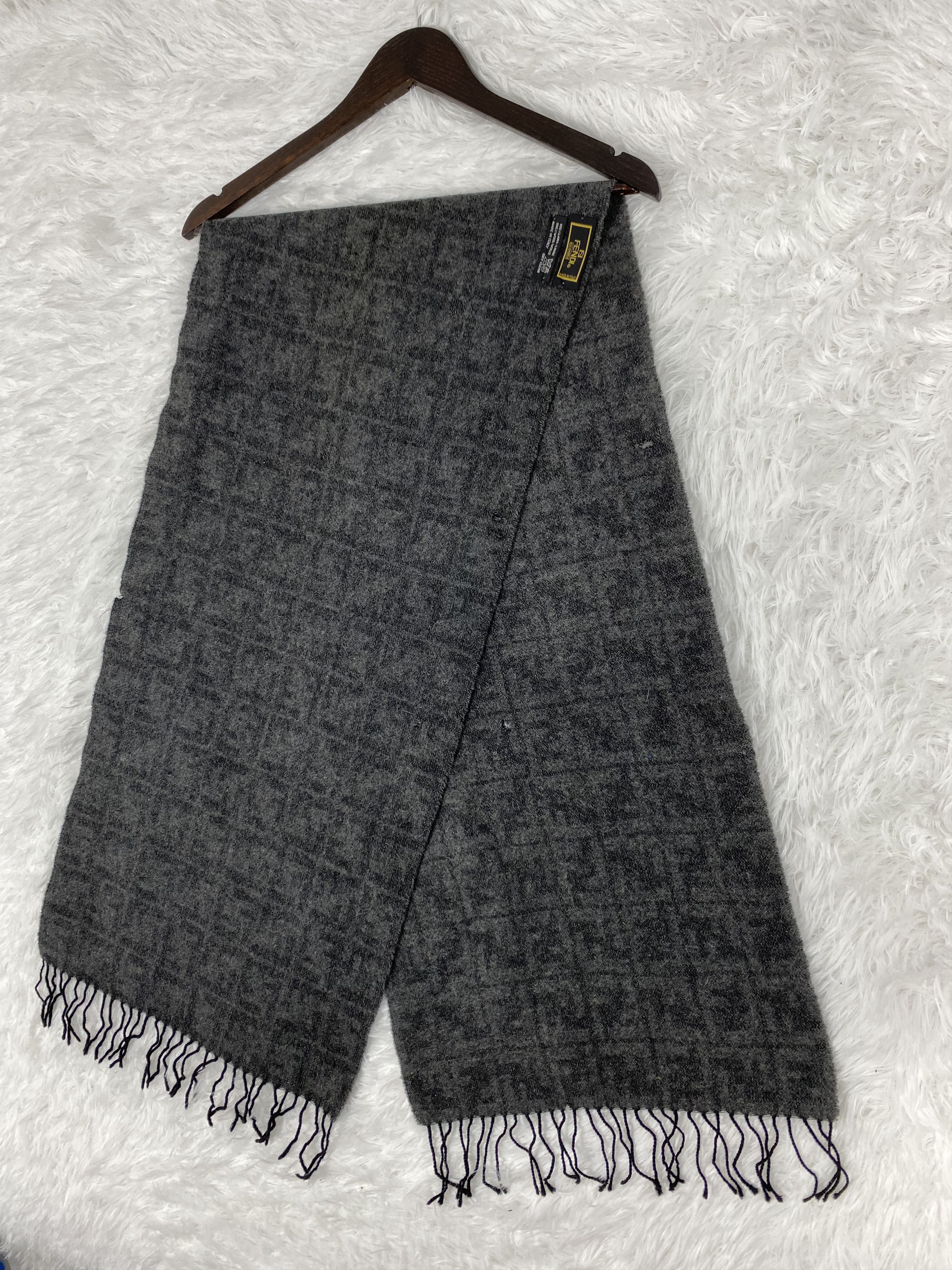 Fendi Vintage Fendi Monogram Scarf / Muffler Neckwear PM0041 Size ONE SIZE - 3 Thumbnail